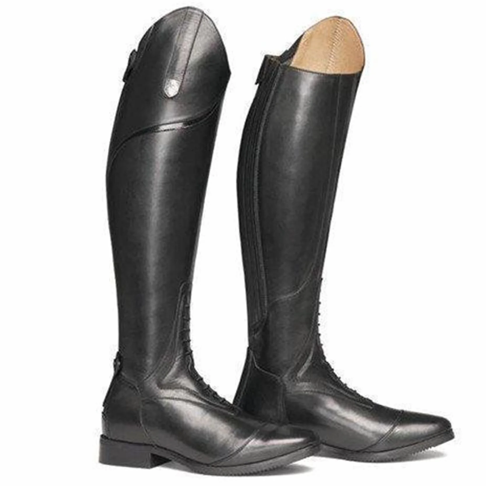 Stivali da Equitazione Lunghi Western Uomo - Scarpe Alte al Ginocchio Unisex Cavaliere Primavera Autunno