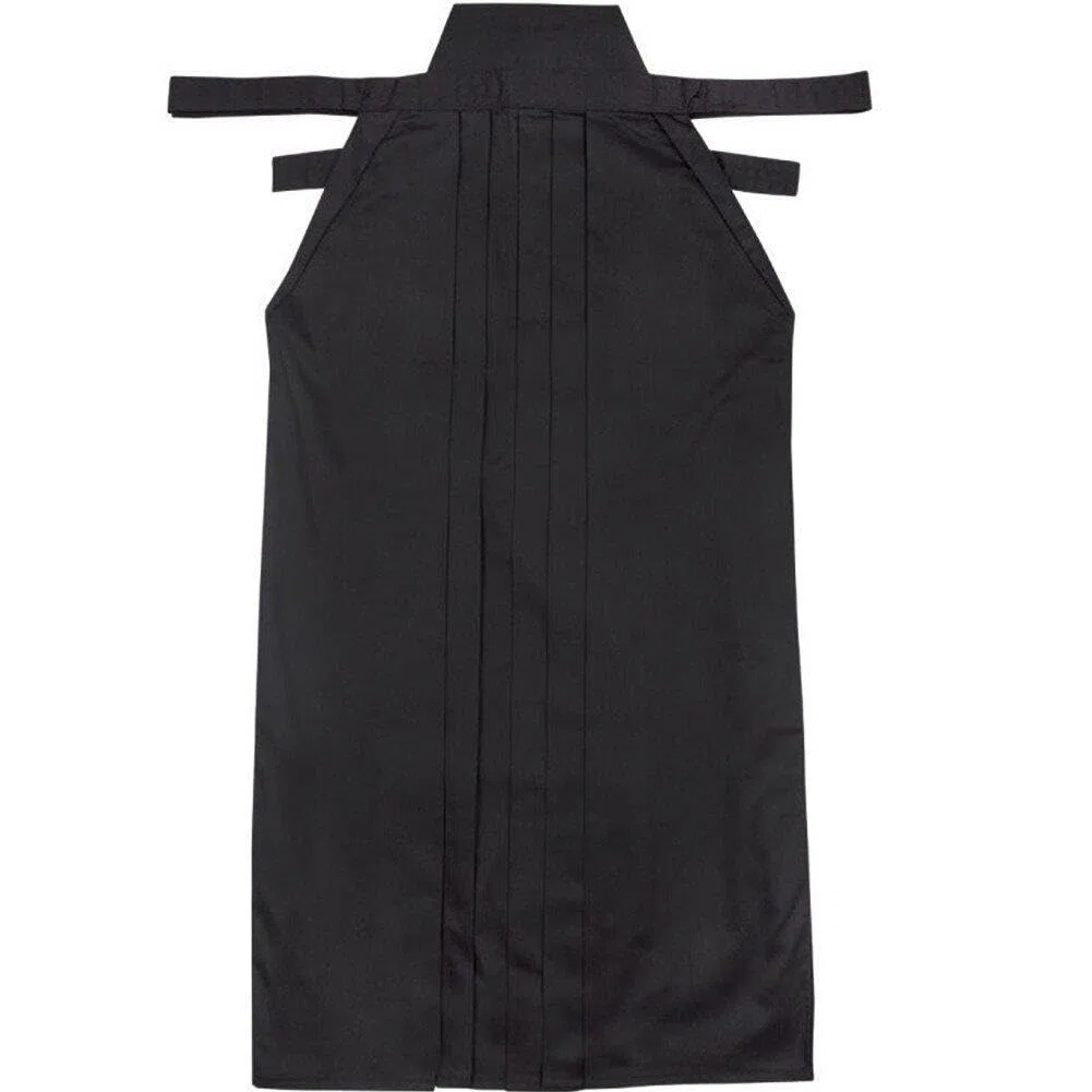 Kendo Hakama Pants Unisex Black Giapponese Trad -Marziale Abbigliamento Sportivo Abbigliamento Sportivo Aikido Hapkido Hakama Uniforme per Uomini Donne