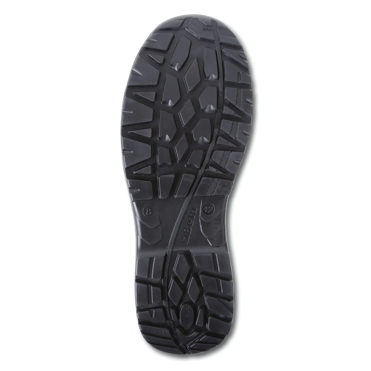 Beta7221PEK 43 - Scarpe Alte in Pelle Idrorepellente con Inserti in Nylon, Rinforzo antiabrasione nella Zona del Puntale e rapido sfilamento