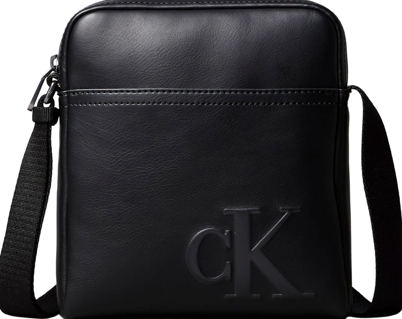 Calvin Klein Uomo Borsa a Tracolla Bold Reporter Elegante, Nero (Black), Taglia Unica