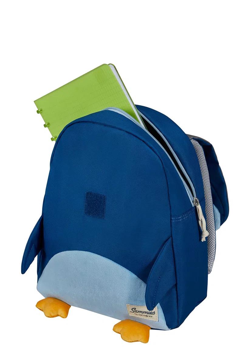 Samsonite Happy Sammies Eco - zaino per bambini S+, 33 cm, 11 L, blu (Penguin Peter)