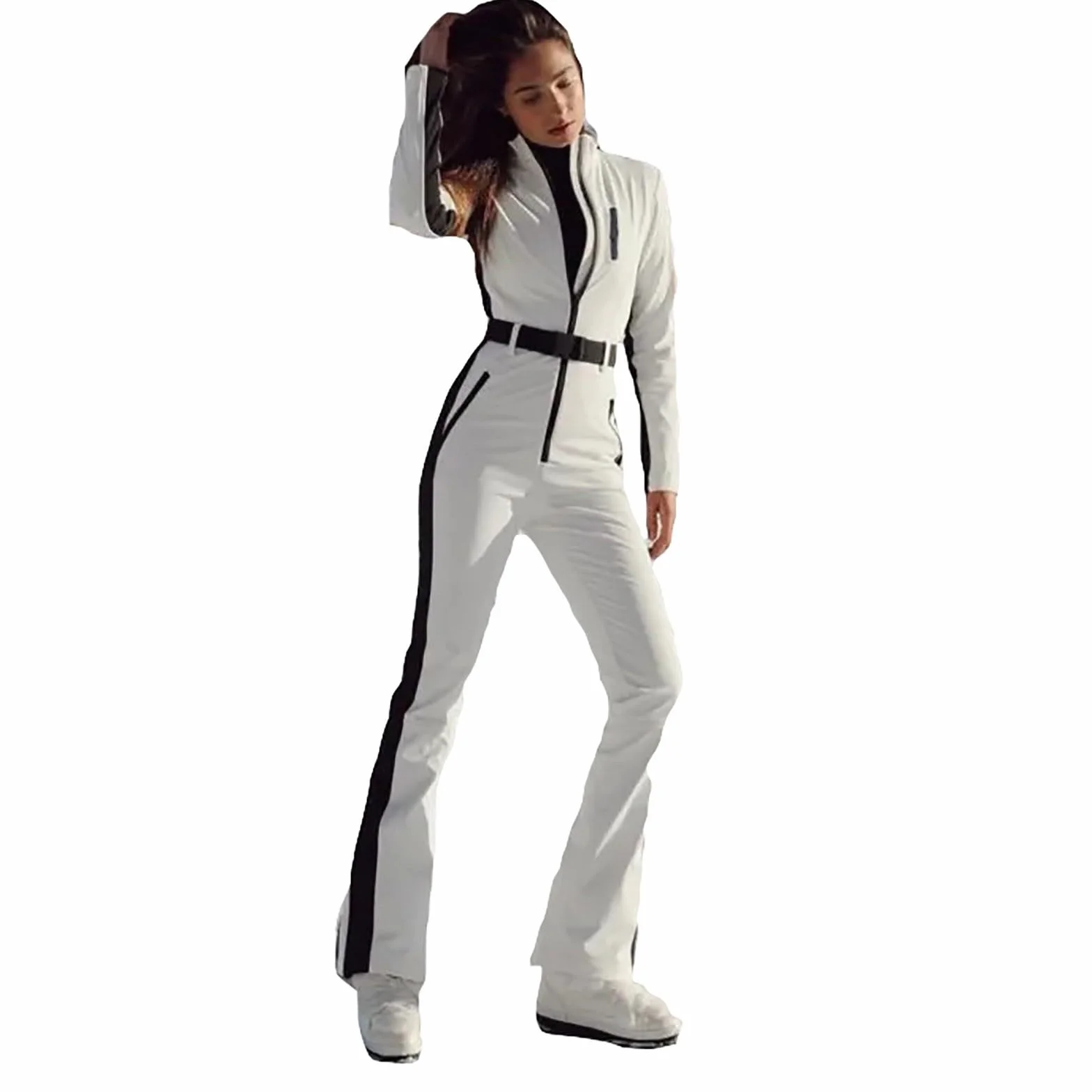 Completi Donna Sci Completi da Sci Sportivi Completo Snow Calda Tuta Snowboard Impermeabile Completo Intera da Neve Elegante Tuta Neve con Zip a Maniche Lunghe Tute Doposci Casual Termico