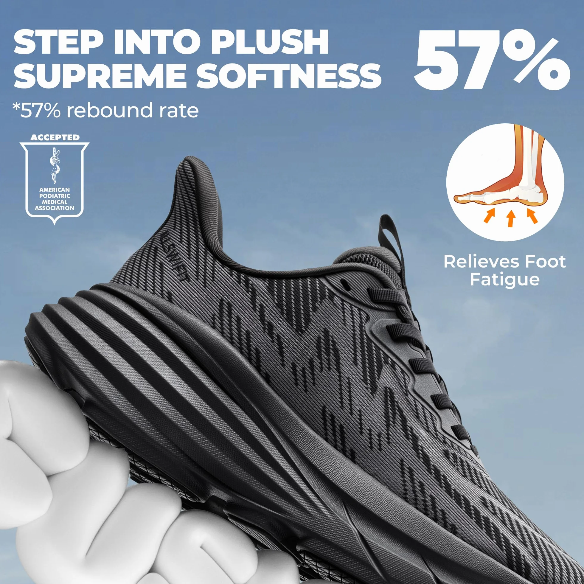 ALLSWIFIT Scarpe da Trekking da Donna Scarpe da Corsa Scarpe Sportive Sneakers Leggere e Traspiranti