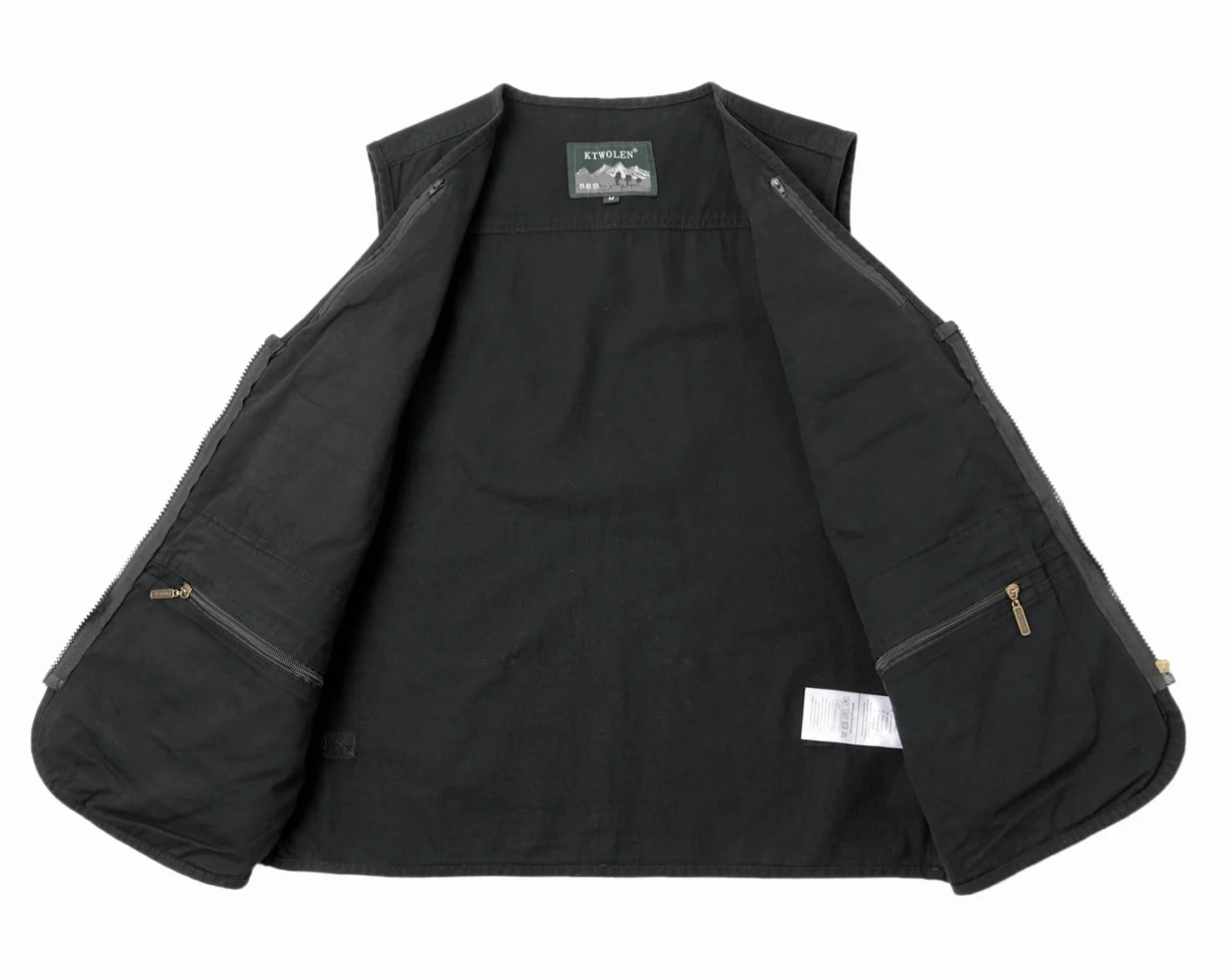 Gilet da Pesca da Uomo Giacca Senza Maniche da Fotografia Caccia Gilet da Lavoro Giubbotti Safari con Multi-Tasche