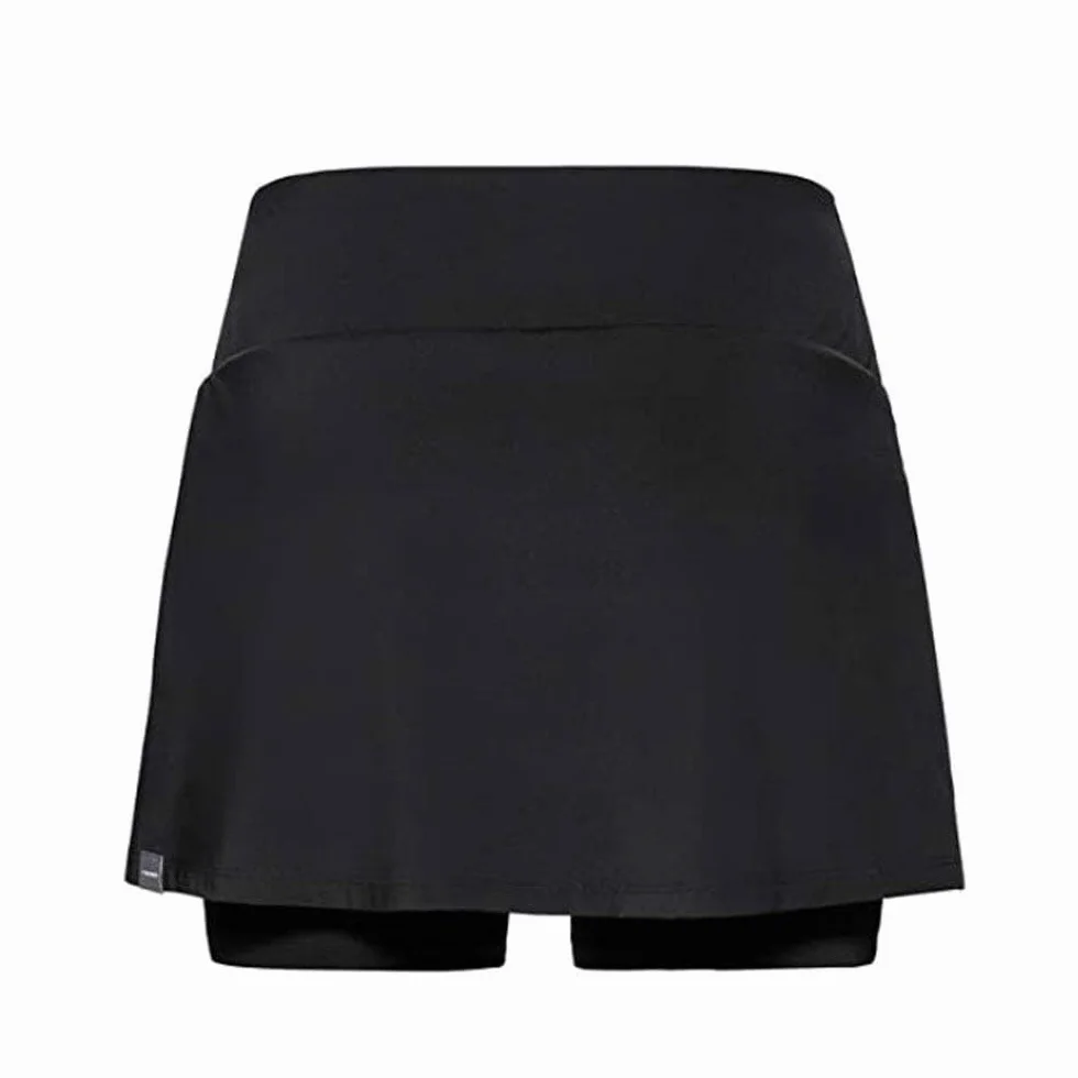 Head Donna Skort Club Basic, Vita Alta, Rosso, Knee-Length