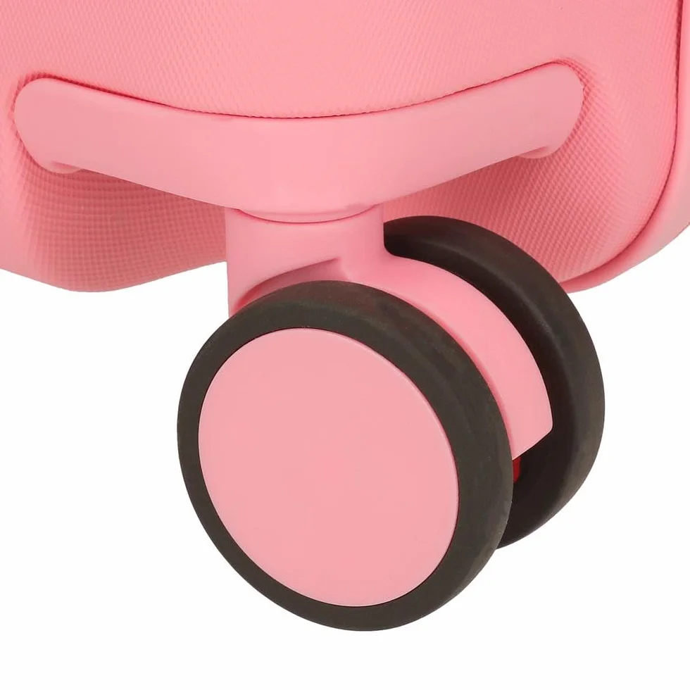 Disney Joumma Bags, Minnie Imagine, Valigia Cabina, Valigia per bambini, Realizzato in ABS, un materiale, Quattro Ruote Doppie di Giro multidirezionale, Chiusura a combinazione laterale., Rosa