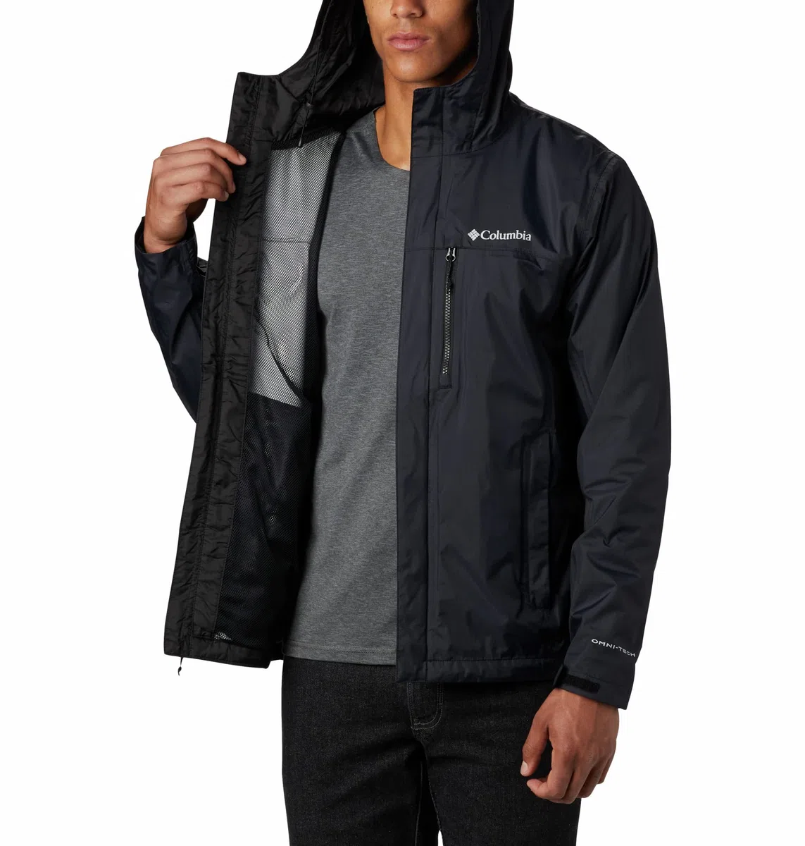 Columbia Pouring Adventure II, Giacca Antipioggia, Uomo