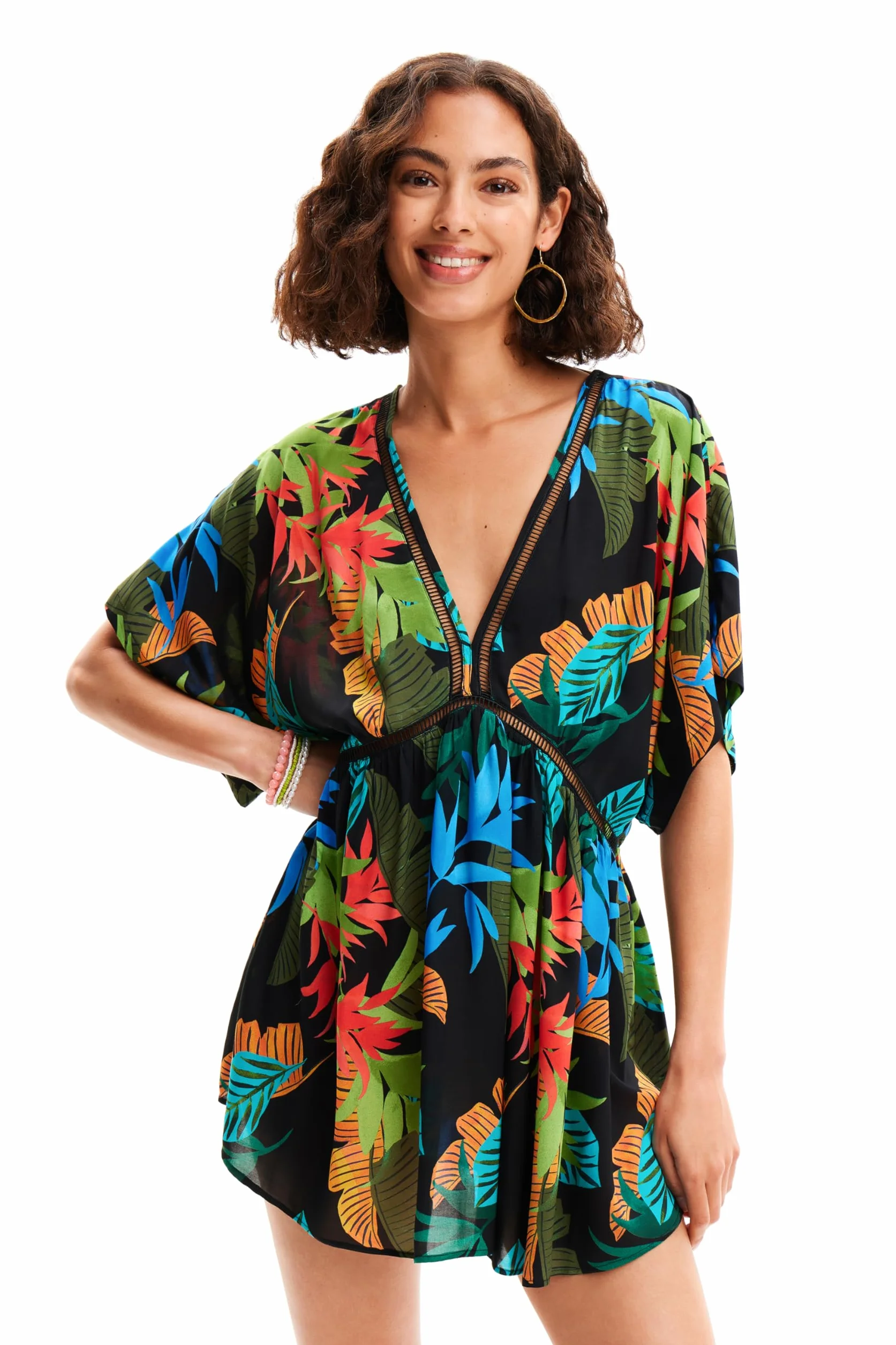 Desigual Swim_Top Tropical Party Bikini Donna