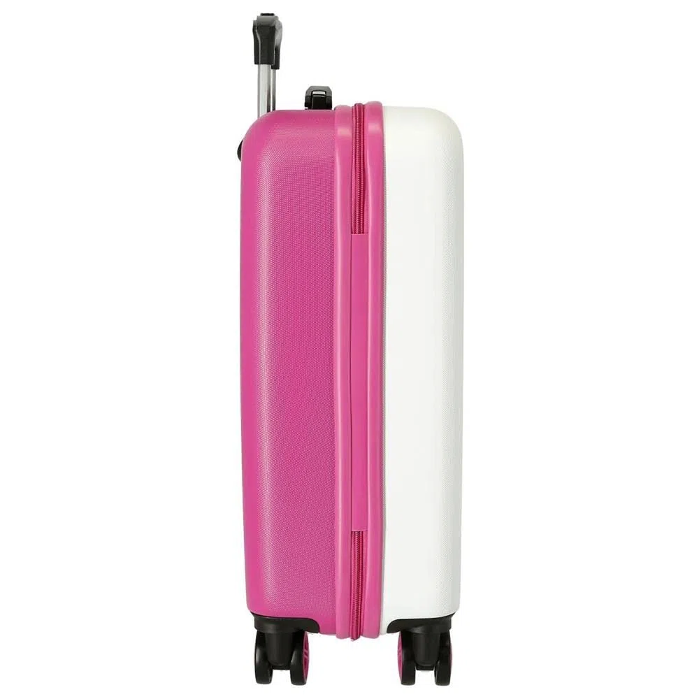MOVOM Be Happy, Trolley Rigido Cabina 55m Bambine E Ragazze, Multicolore, Media