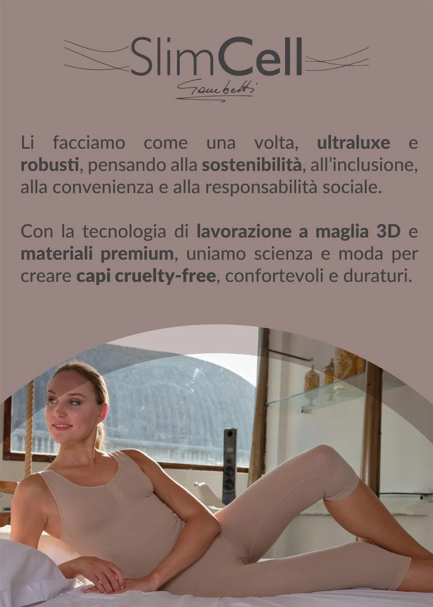 Leggins Anticellulite Donna Modellanti Vita Alta - Leggins Contenitivi Modellanti, Guaina Contenitiva Donna Pancia Piatta, Panta Slim Drenante Anticellulite - Made in Italy