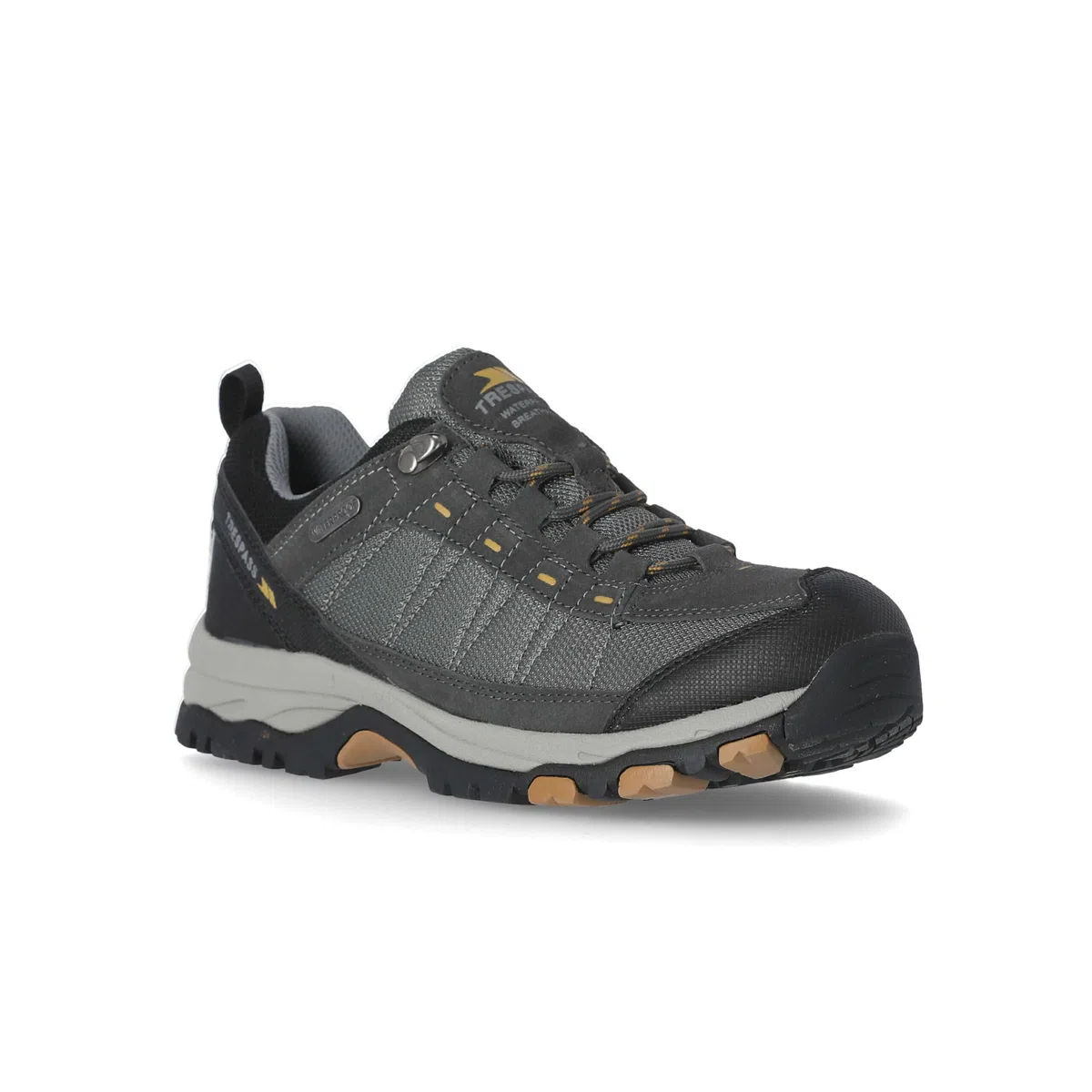 Trespass Scarp B - Scarpe da passeggio da uomo con membrana impermeabile e traspirante, linguetta rinforzata, protezione per le dita dei piedi, intersuola stabilizzante ammortizzata, plantare sagomato