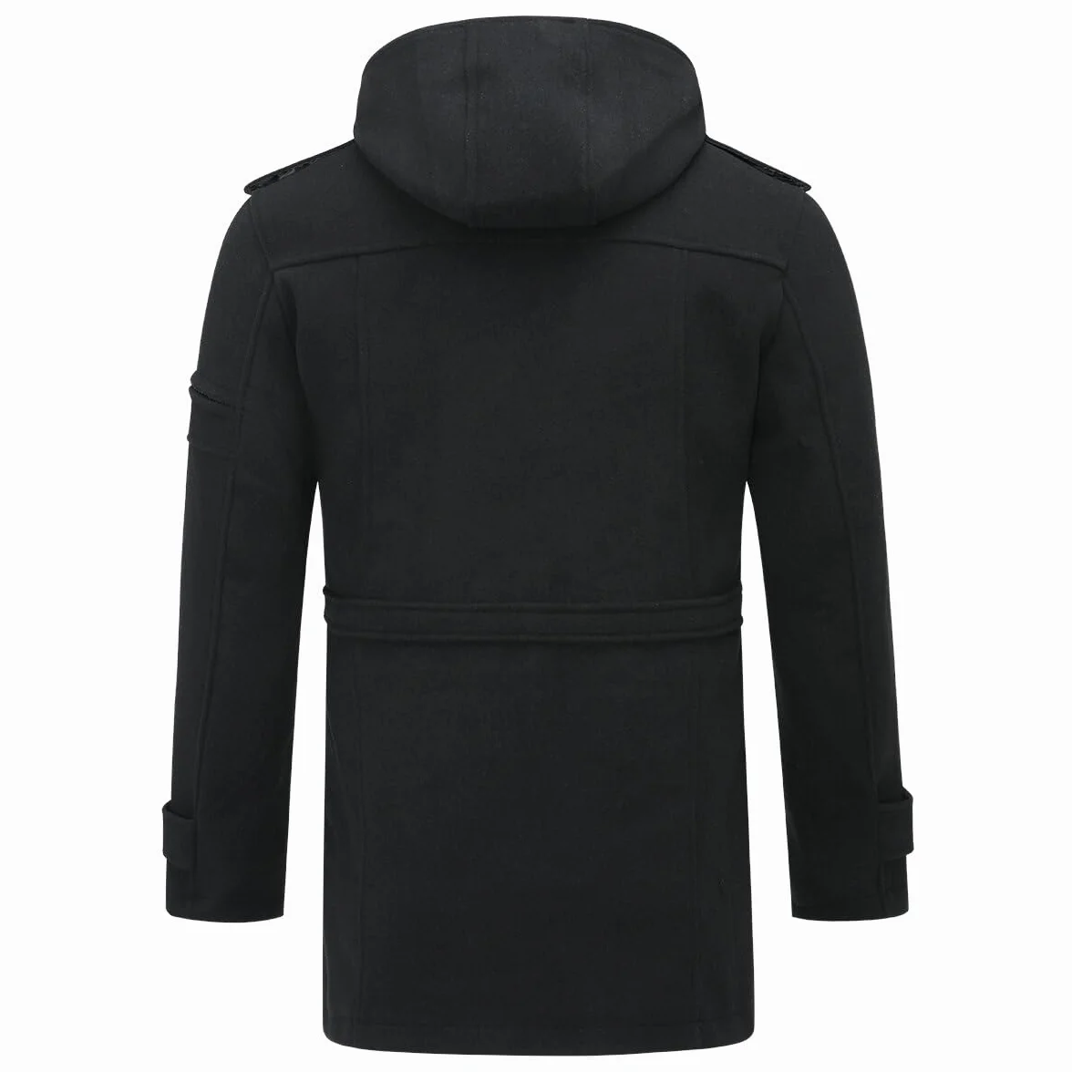 YOUTHUP Cappotto di lana con Cappuccio da uomo Invernale Trincea Cappotti Regular Fit