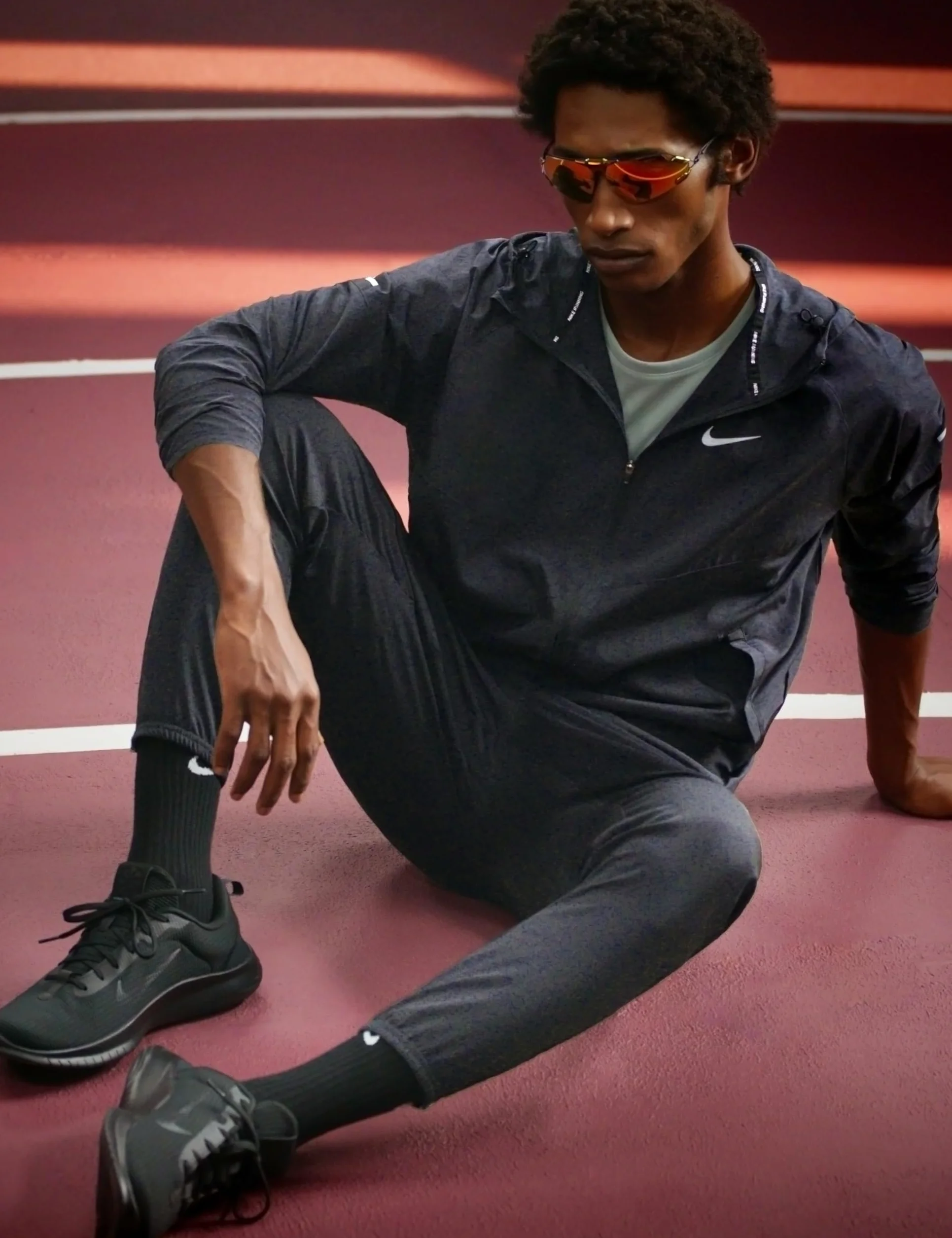 NIKE M Nk Rpl Miler Jkt T-shirt Uomo (Pacco da 1)