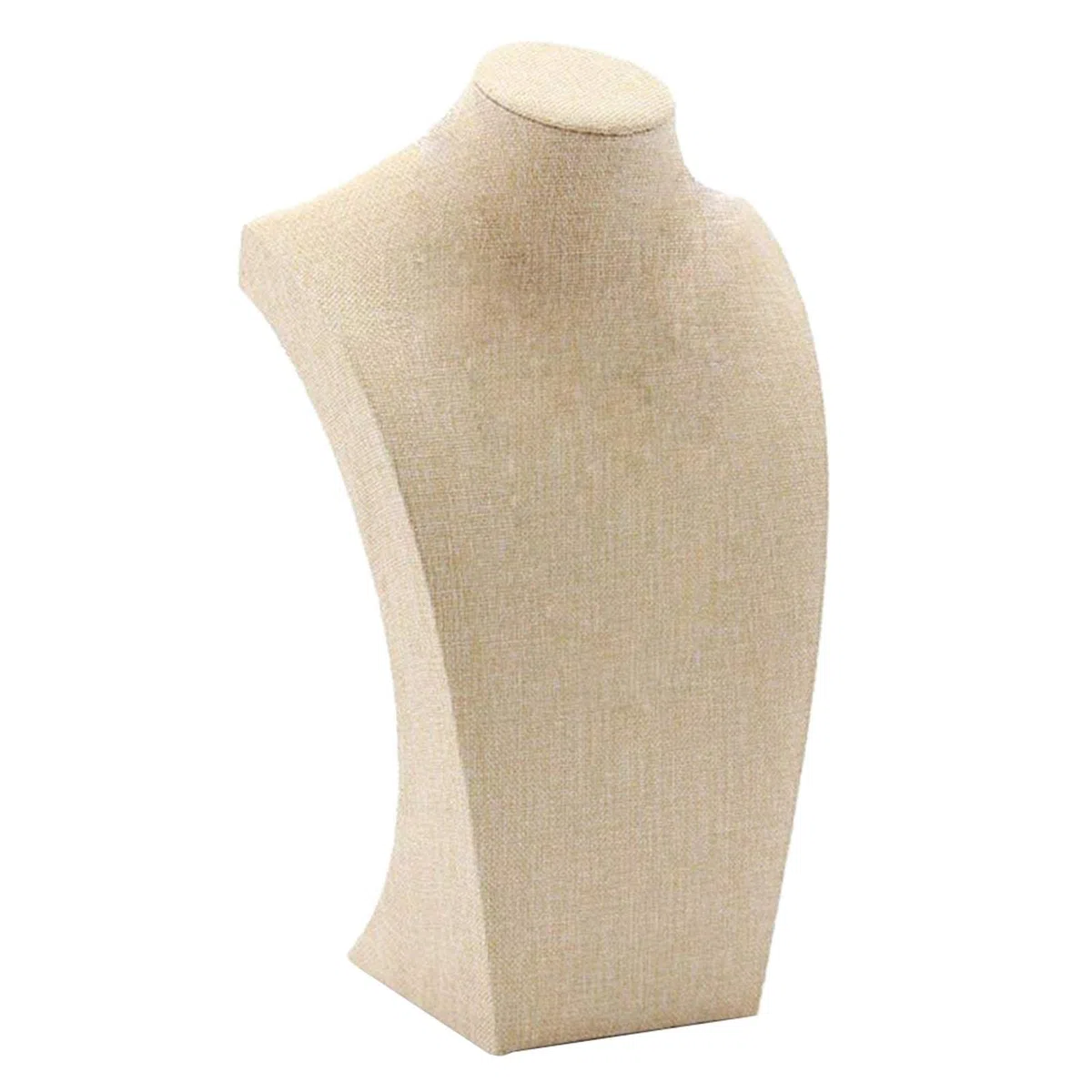 Milageto 4pcs Lino Collana Busto Espositore Portaoggetti Organizzatore per Controsoffitto Negozio