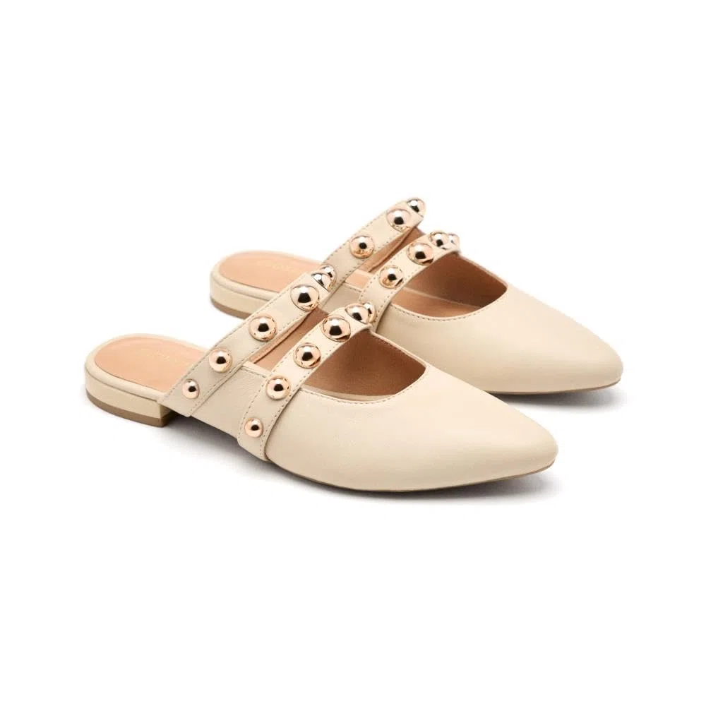 GIOSEPPO Mules Pelle con Borchie AHNAPEE