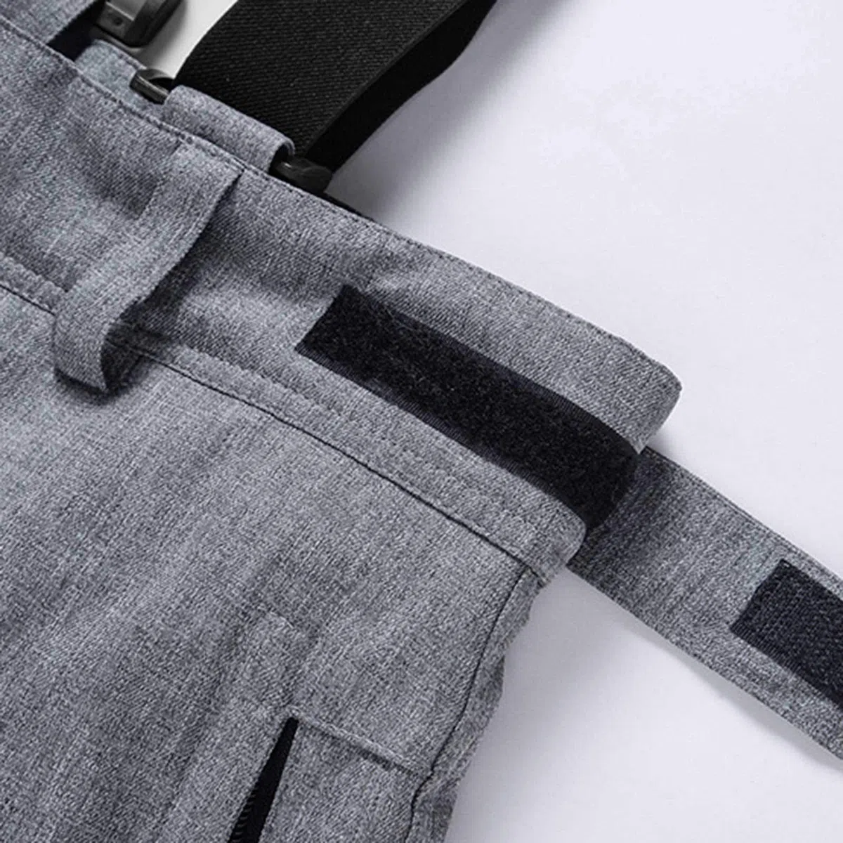 IQYU Pantaloni da sci da donna con bretelle – Pantaloni da neve da donna, impermeabili, caldi, invernali, termici, per attività all'aria aperta, da uomo, caldi, in softshell, antivento, da snowboard,