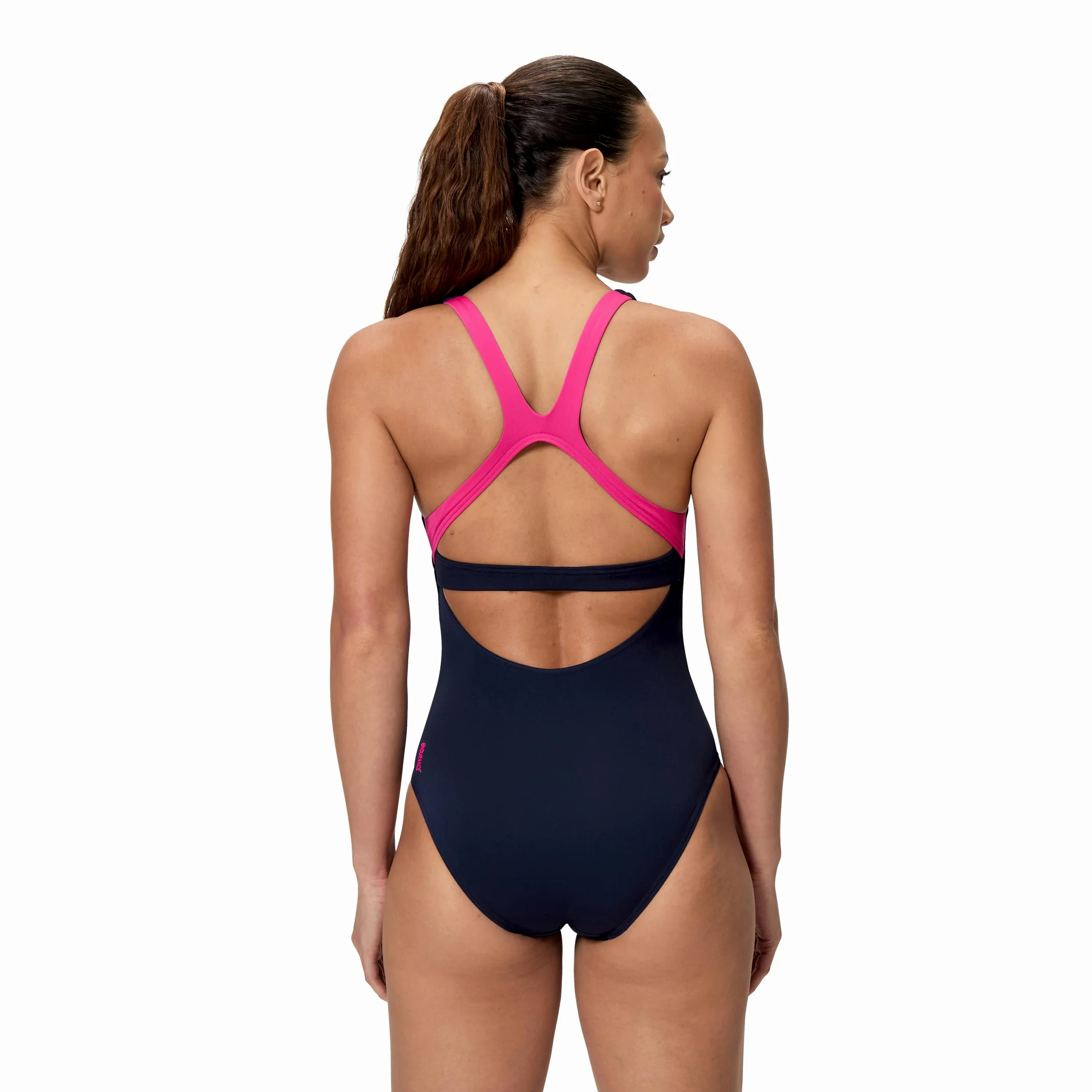 Speedo Solid Flex Band One Piece Costume da Donna