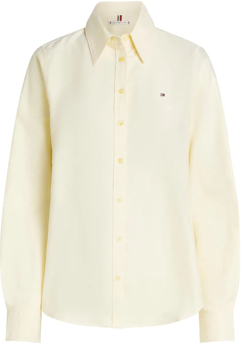 Tommy Hilfiger Donna Camicia Oxford Relaxed Fit