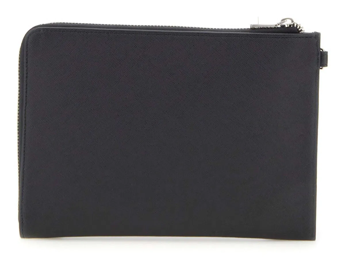 GUESS Milano Clutch M Black