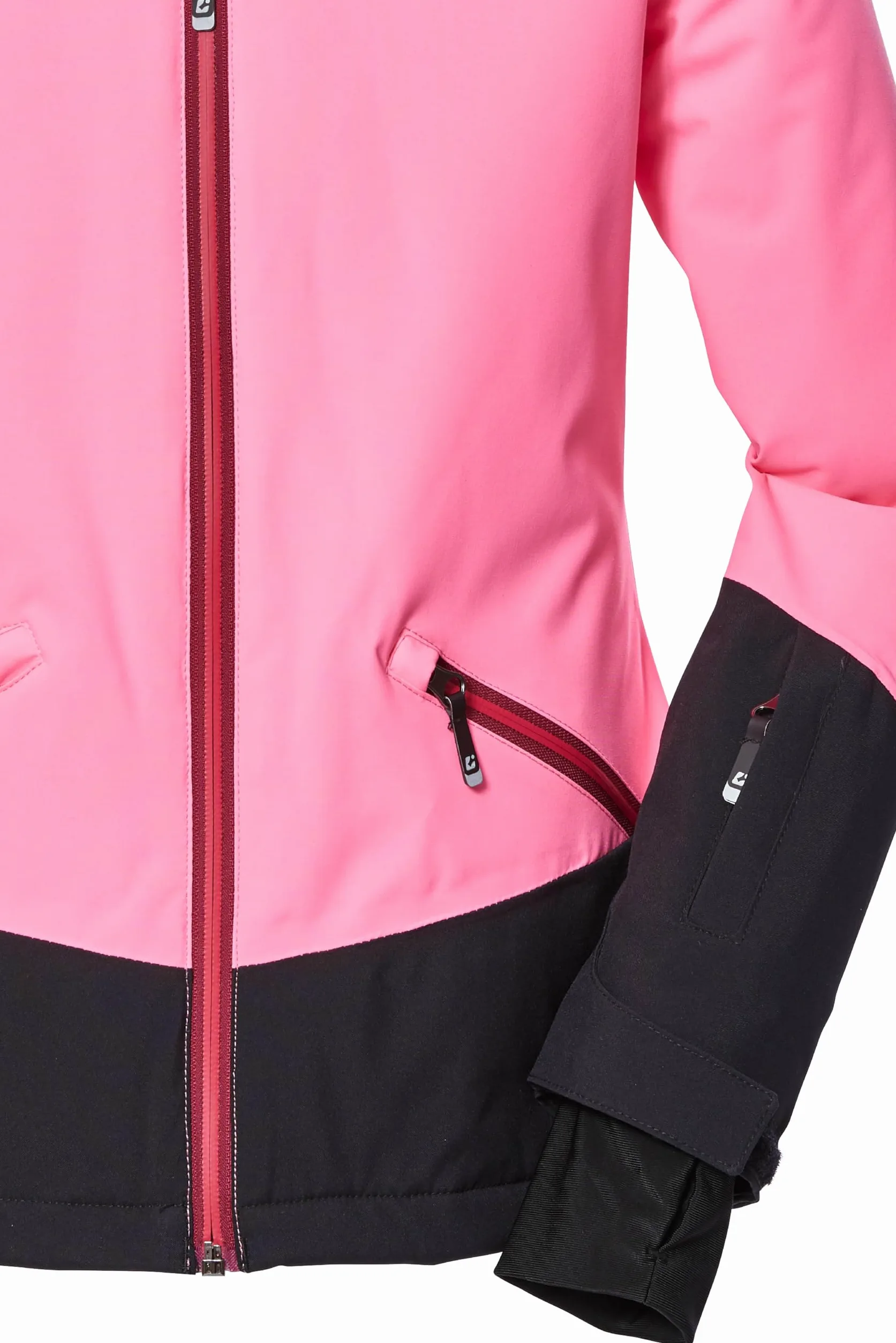 Killtec Ksw 151 Grls Ski Jckt Giacca da sci impermeabile/giacca funzionale con cappuccio e ghetta antineve Girl´s