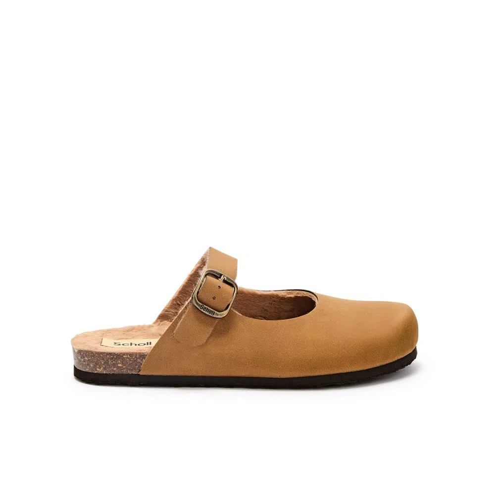 Scholl Jackie Mary Jane Fur Scarpa Donna