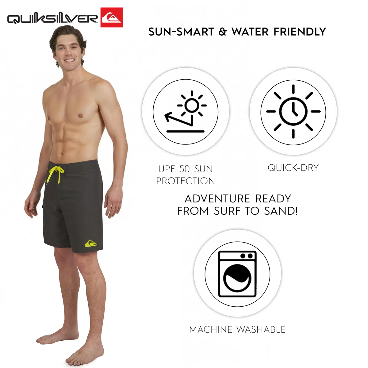 Quiksilver Costume a Boxer Uomo