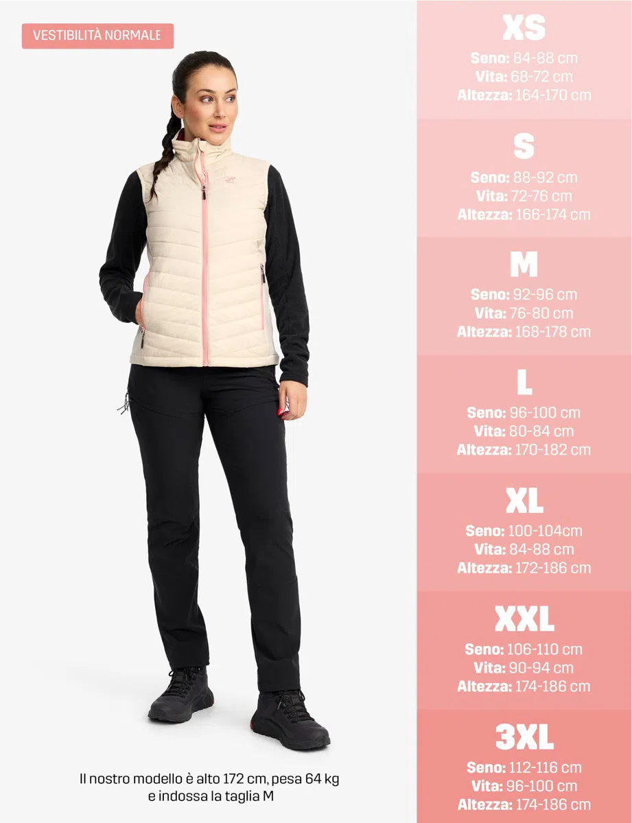 RevolutionRace Radical Insulate Vest da Donna, Gilet Leggero e Isolante per l'uso Quotidiano e Tutte le Attività All'aperto