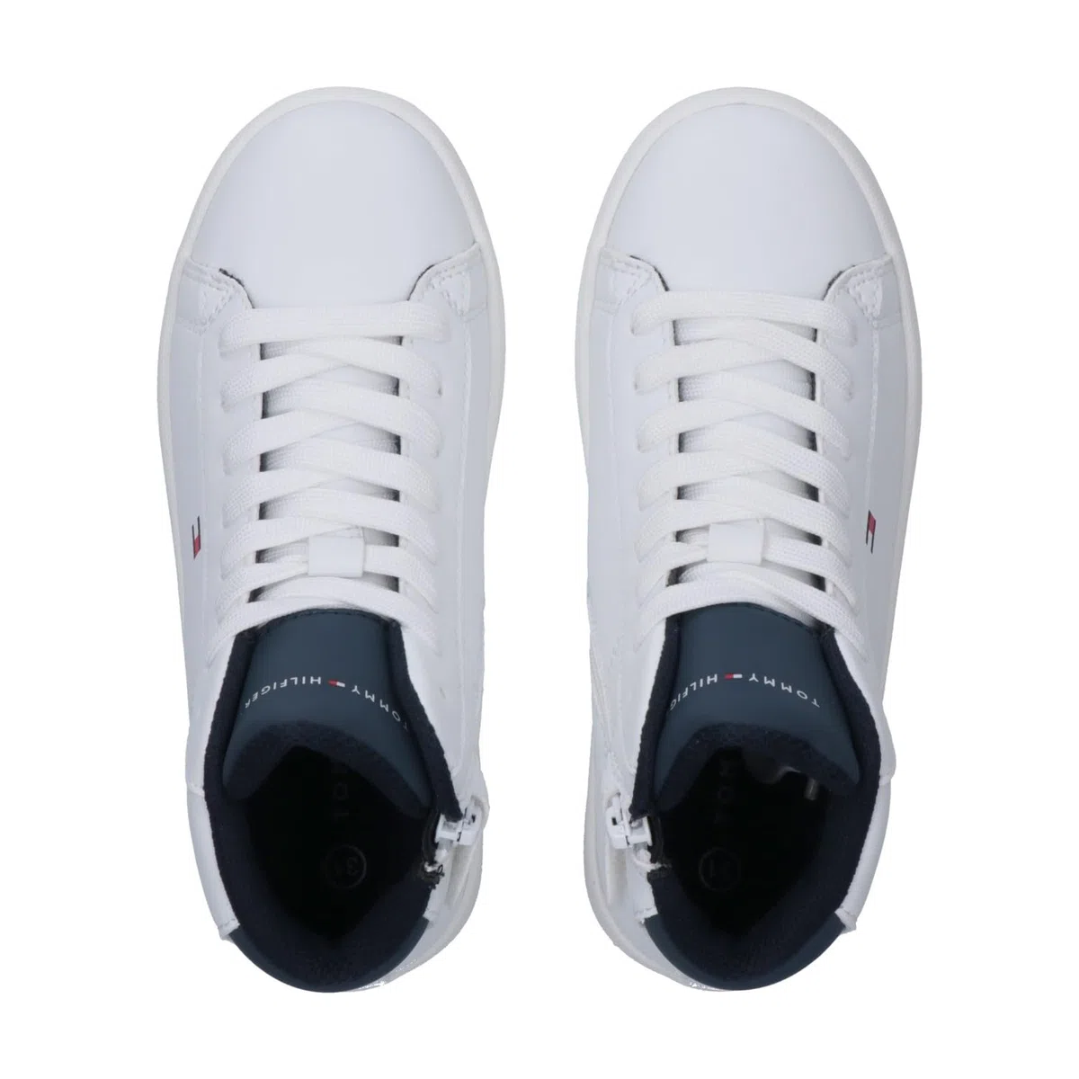 Tommy Hilfiger Sneakers Alte Stringate, Jack, Bianco/Blu