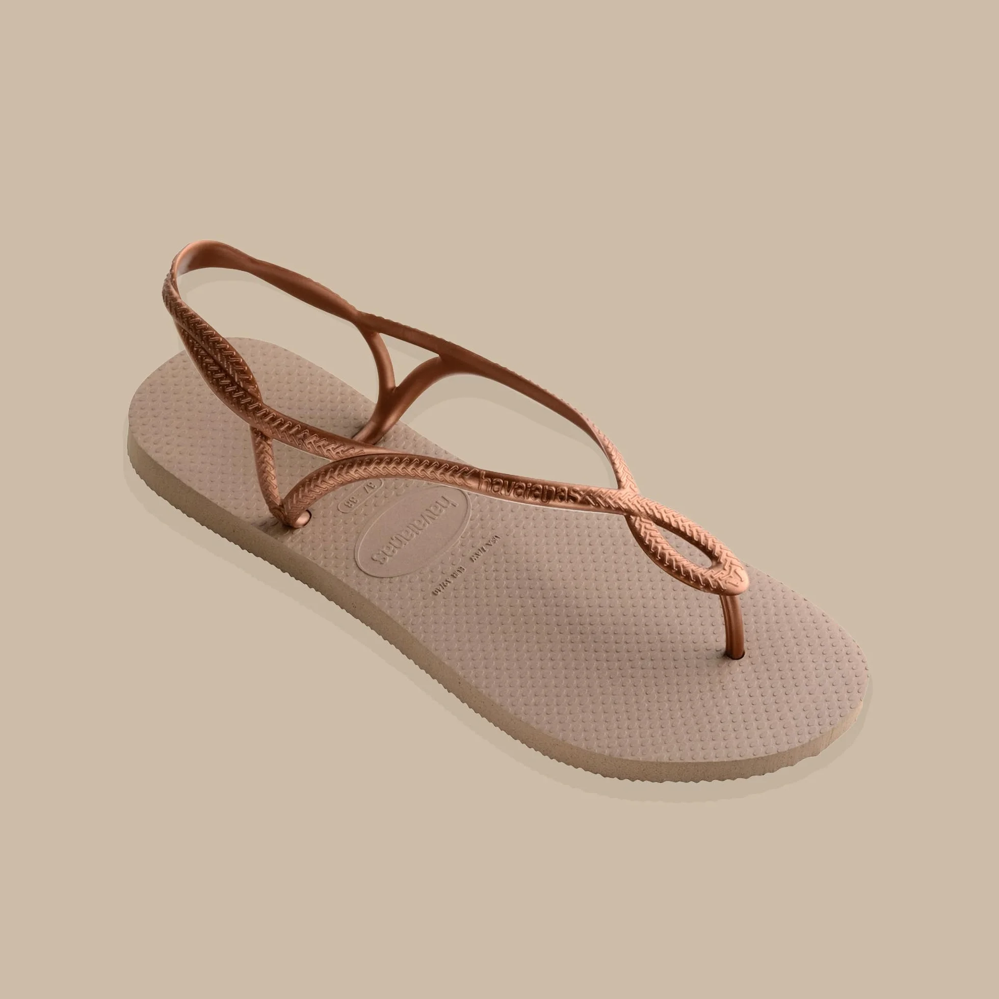 Havaianas Luna Sandali Da Donna Comodi Con Cinturini Intrecciati Suola Antiscivolo