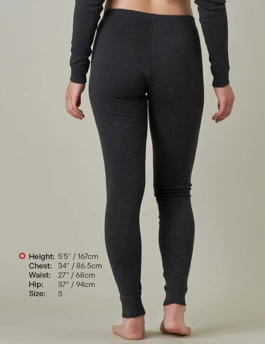 LAPASA Donna 100% Lana Merino Maglia Termica/Pantaloni Termici Invernale Intimo Magliette Leggings Termico Lana Merinos L48/L49