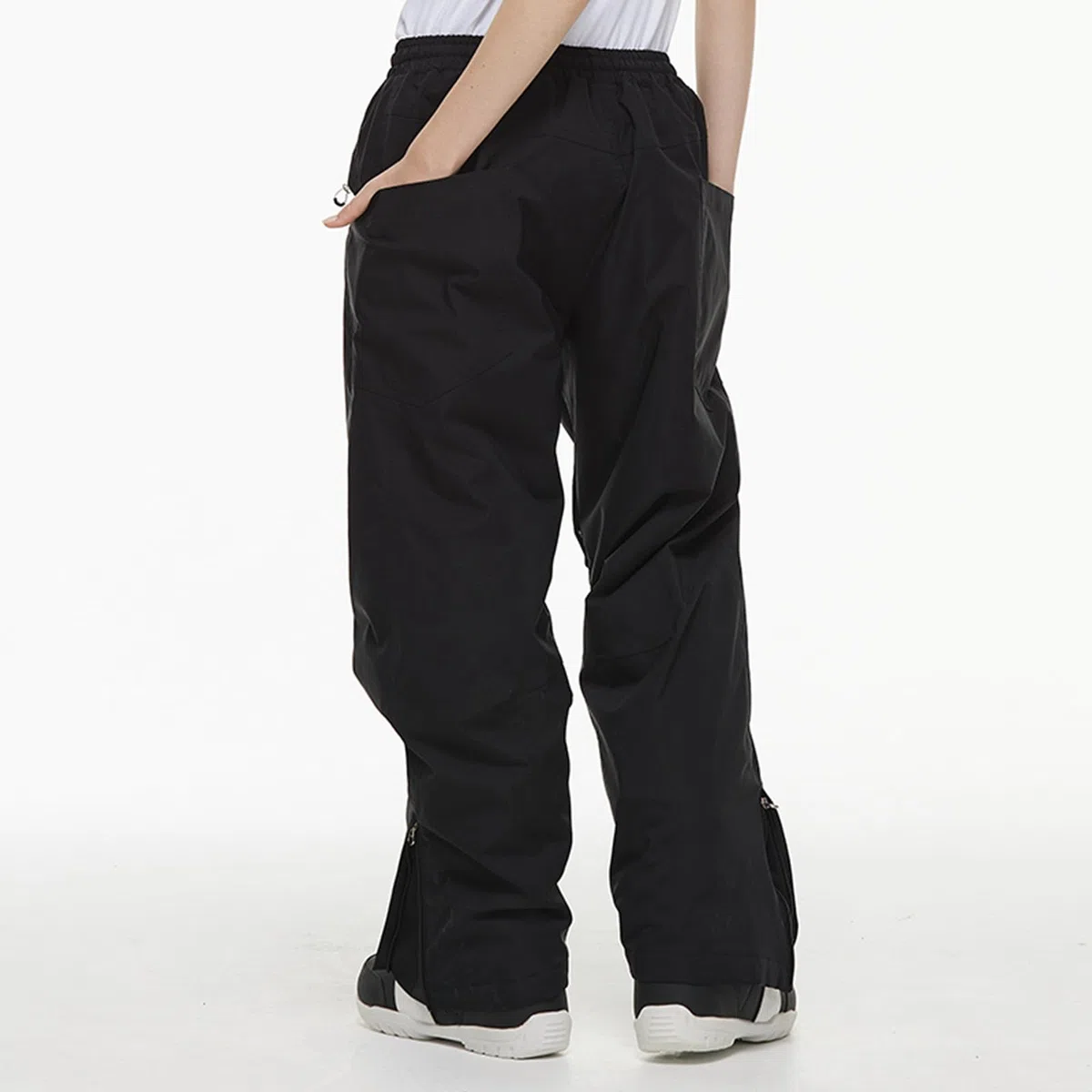 Sunnyuk Pantaloni Neve Uomo Pantaloni Elasticizzati Taglie Forti Tuta Termici da Neve Pantalone Impermeabile Montagna Salopette Snowboard Curvy Invernale Sci