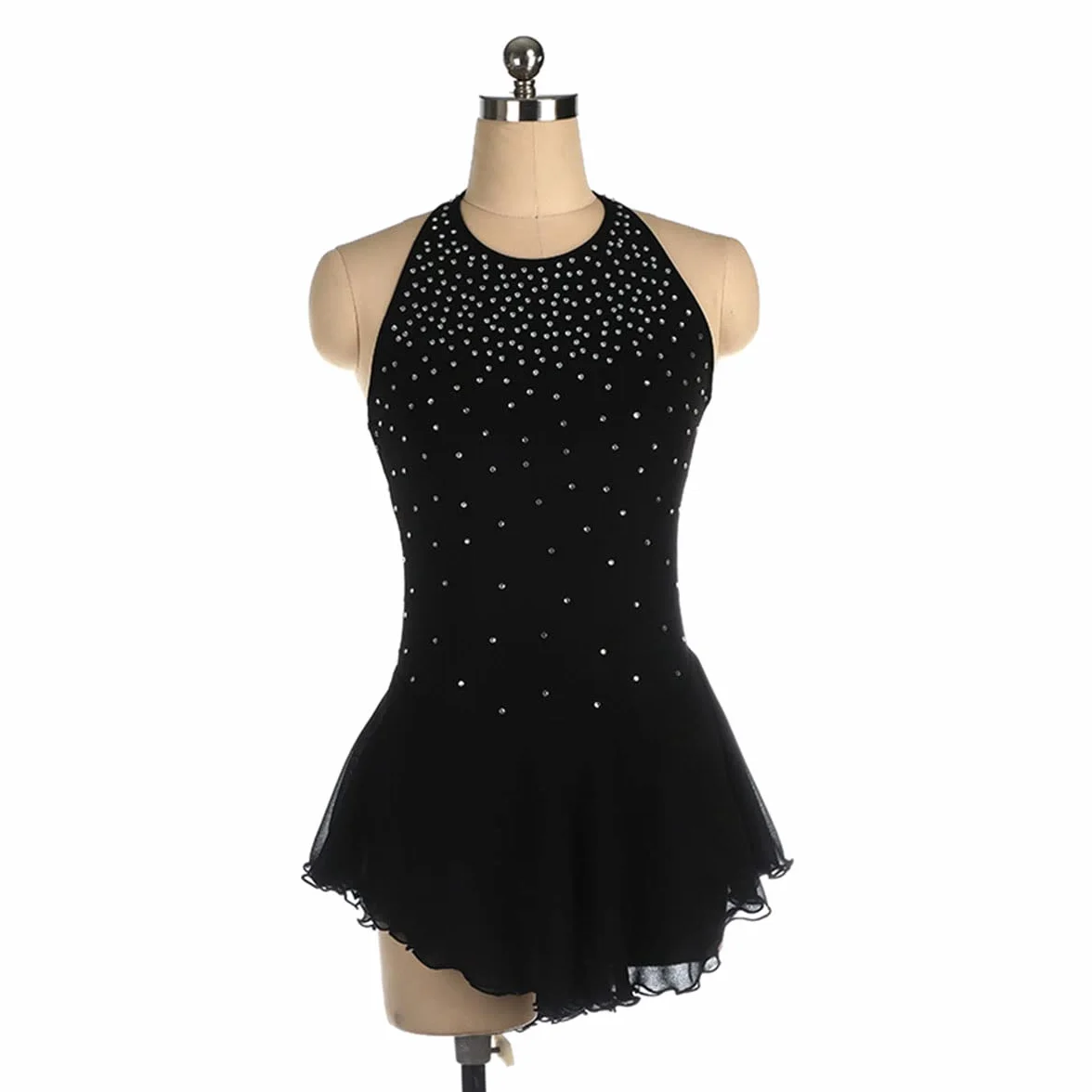 Vestito da ragazza per pattinaggio artistico, per l'inverno, per lo sport, per il pattinaggio, per ragazze