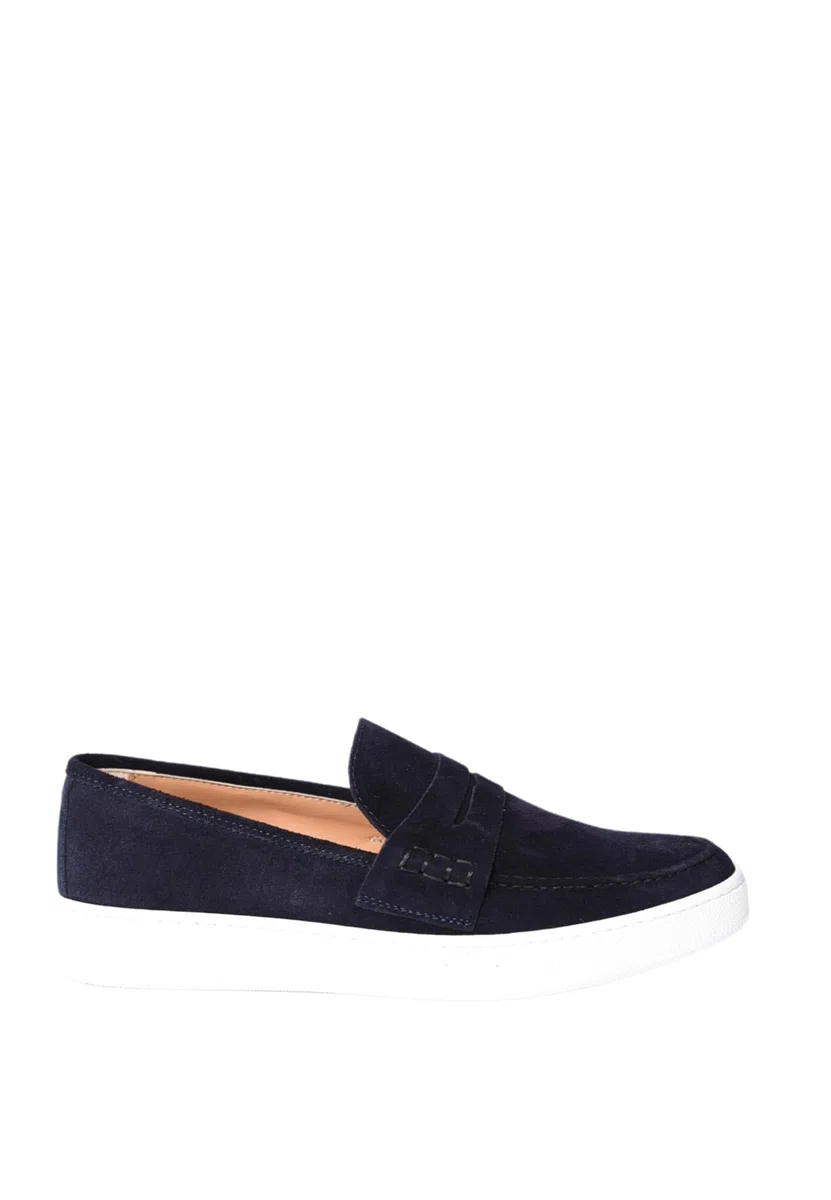 Mocassini Uomo Estivi Pelle Scamosciata Made in Italy Mocassino Uomo Elegante