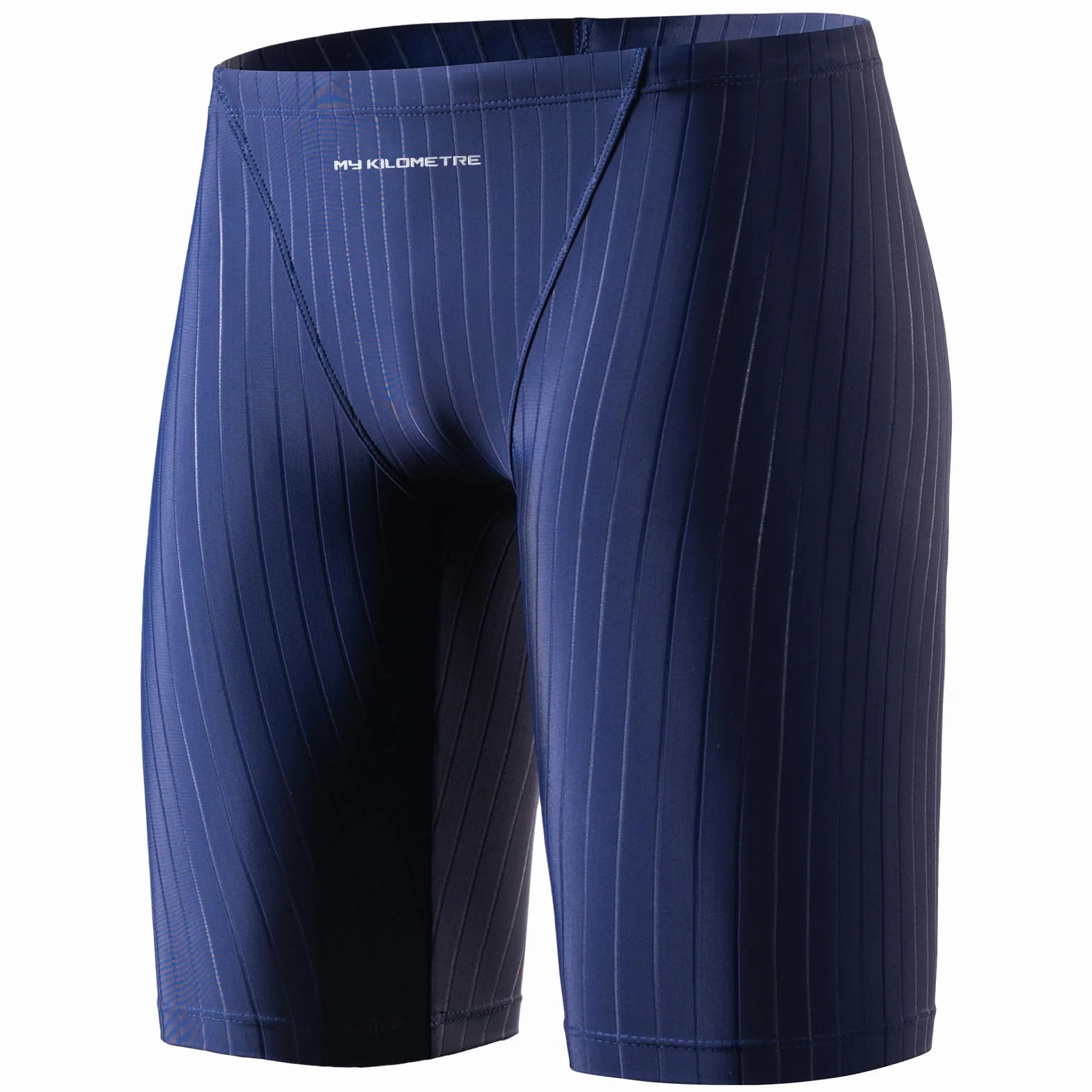 MY KILOMETRE Costume da Bagno Uomo - Jammer Nuoto Competizione con Cloro-Resistente e Asciugatura Rapida, per Competizioni e Allenamenti in Piscina