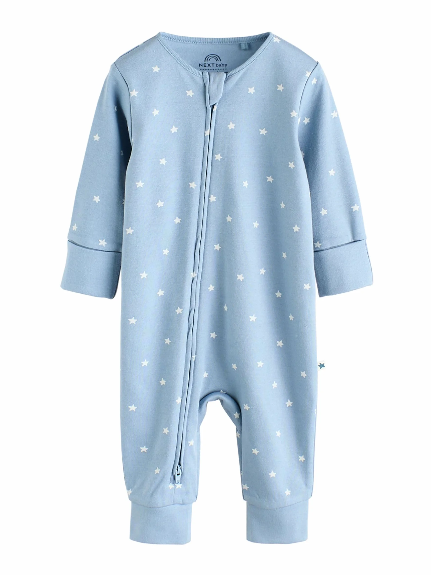 NEXT Bambini Confezione da 4 Tutine Senza Piedini per Neonati con Zip bidirezionale