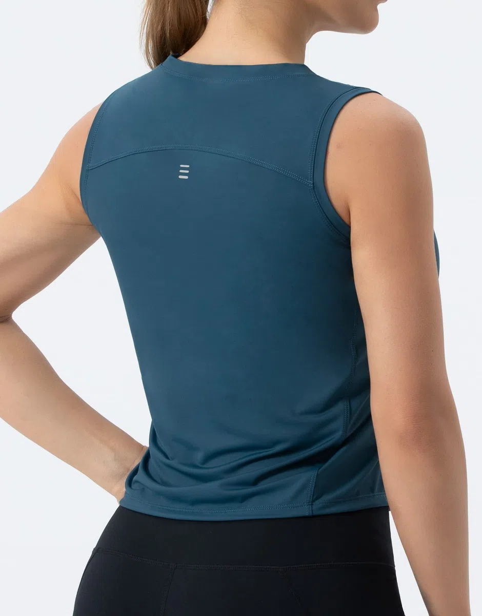 THE GYM PEOPLE Canotta Sportiva Donna, Top Palestra Fitness a Asciugatura Rapida con Tessuto Fresco - Canottiera Senza Maniche per Allenamento, Yoga, Corsa