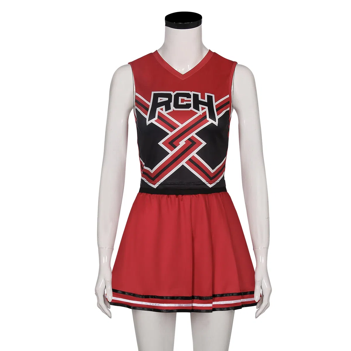 Bring It On Costume da cheerleader da donna RCH Top Gonna Ragazza Cheerleader Uniforme Ragazze United Cos Outfits