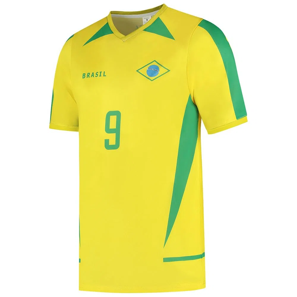 Brazilie Maglia da Calcio Casa - Bambini e Adulti - Ragazzi - Uomini - Divisa da Calcio - Maglietta Sportiva - Abbigliamento Sportivo
