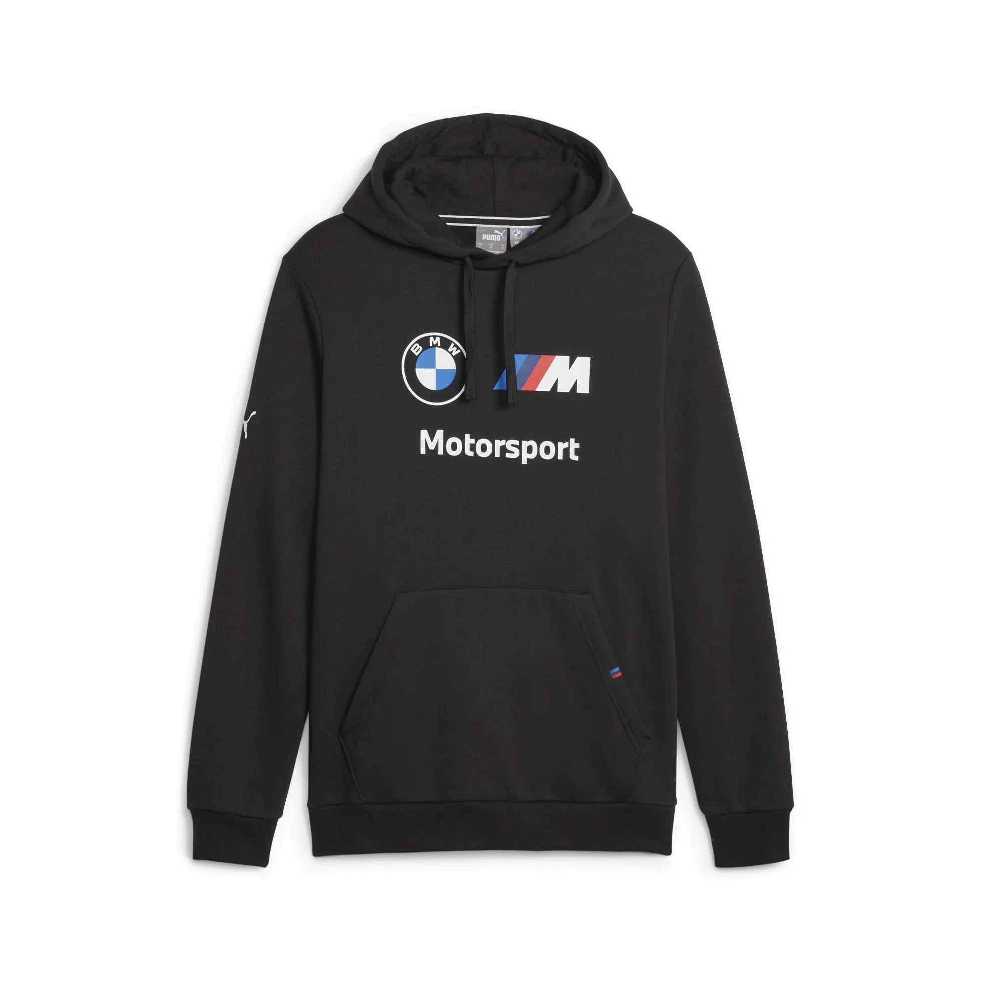 Puma BMW M Motorsport Essentials Fleece Hoodie Felpa con Cappuccio Uomo (Pacco da 1)