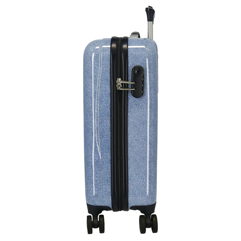 Disney Joumma Bags Stitch You Are Magical Valigie da Cabina, Set Valigie, Realizzato in ABS, Materiale resistente e leggero, Chiusura a combinazione laterale, Magico, Valigia