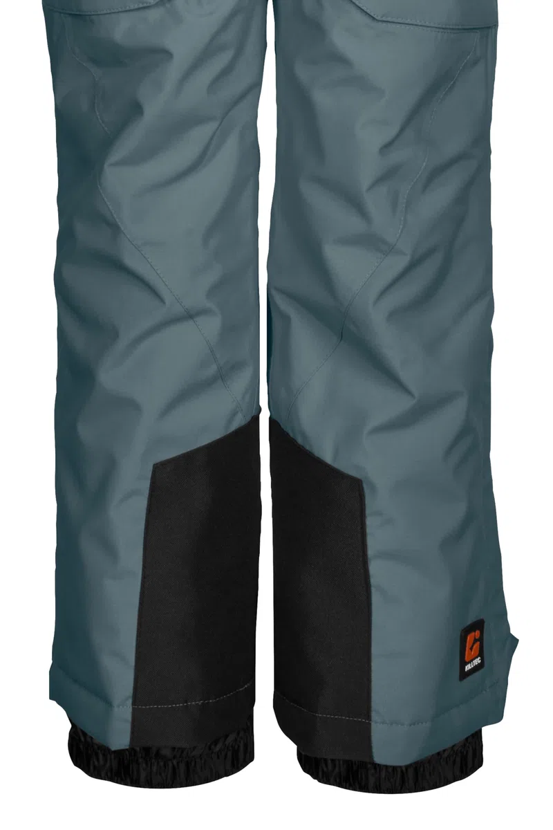 Killtec - Ksw 204 Bys Ski Pnts, Pantaloni da Sci/Funzionali con Pettorina con Zip, paraneve e Protezione Bordi Bambini e Ragazzi