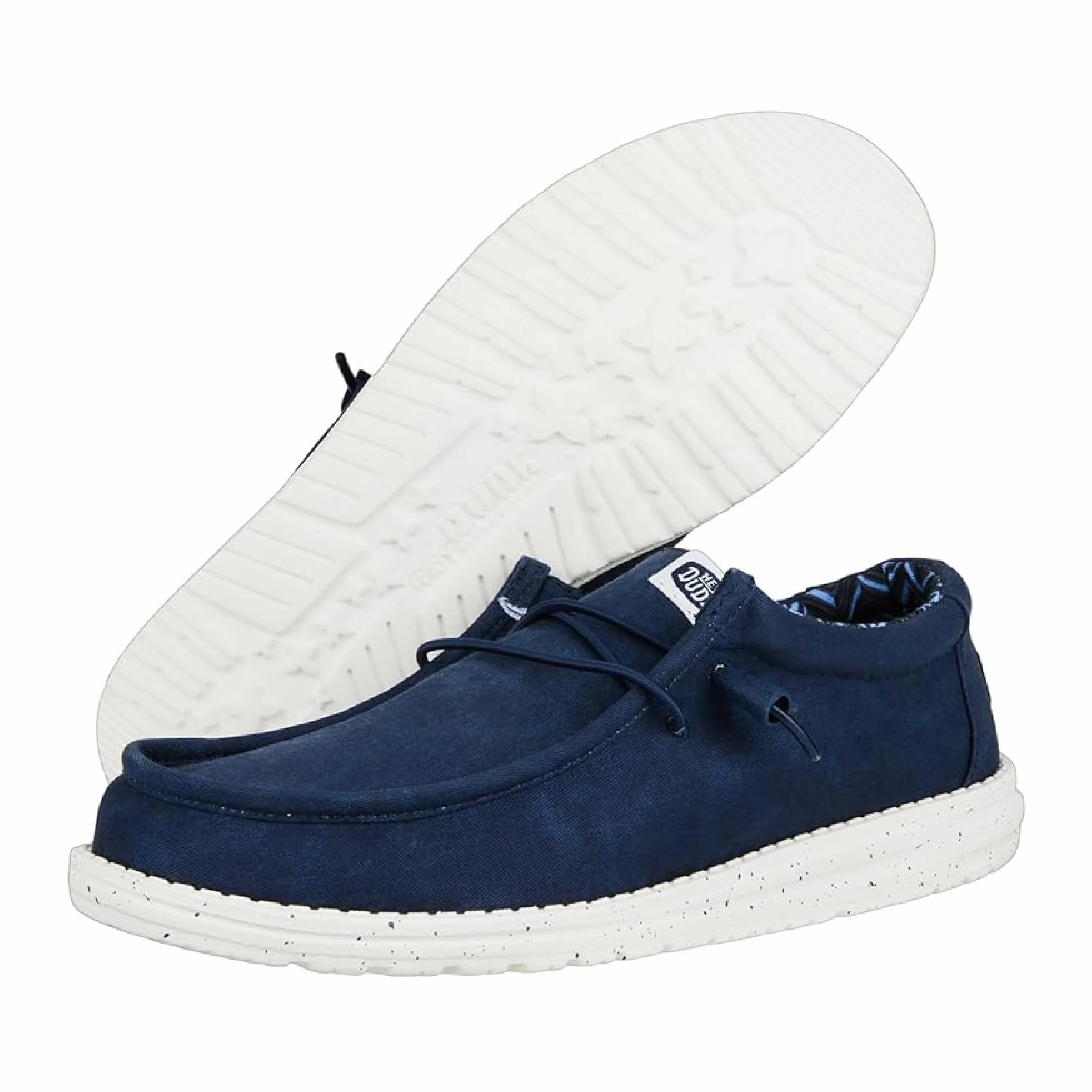 HEYDUDE Wally Canvas, Moccasin Uomo