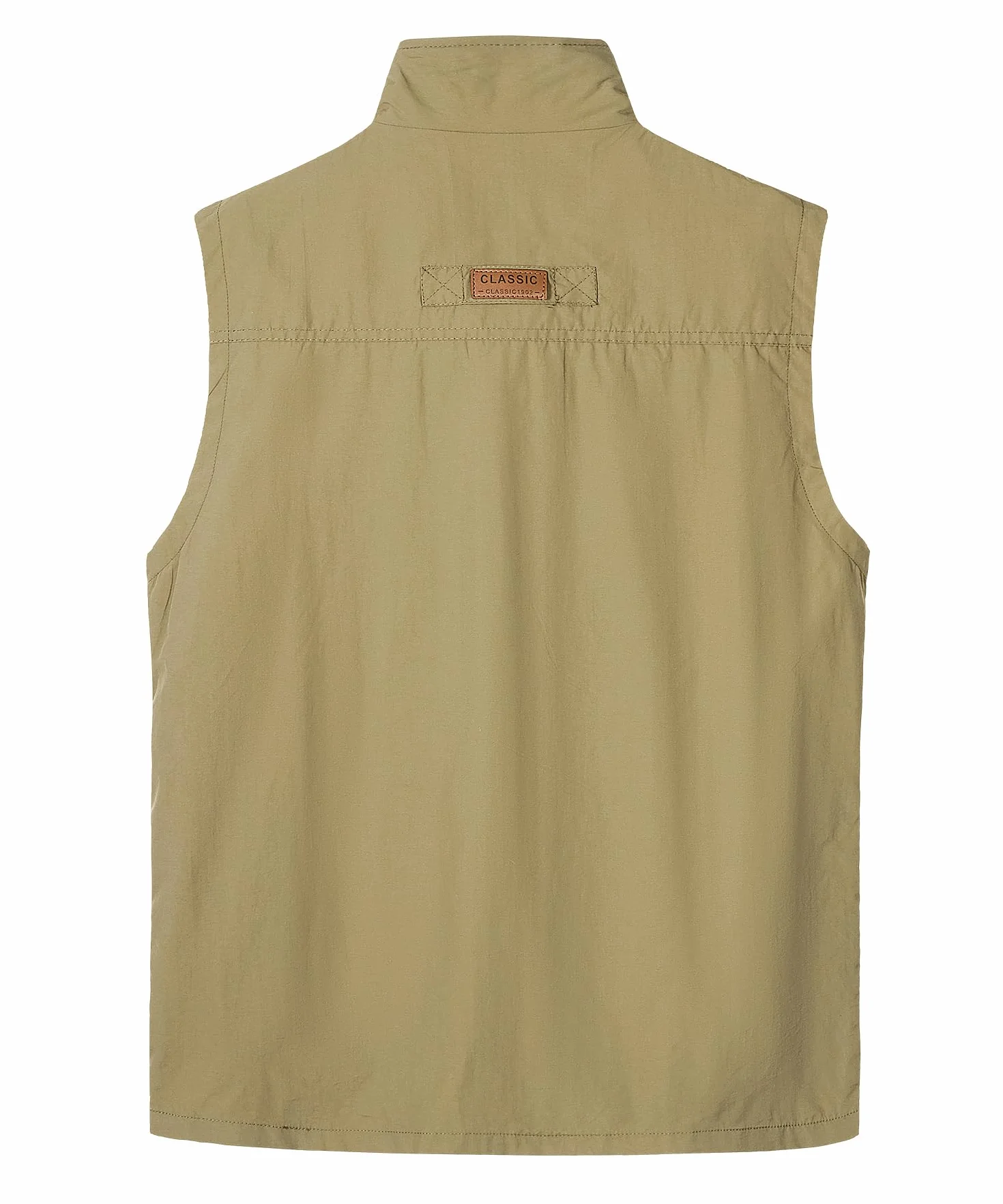 Gilet Uomo All'aperto Gilet da Pesca Campeggio Pesca Gilet Air Tempo Libero Giacca da Uomo Fotografia Multitasche Asciugatura Rapida Gilet
