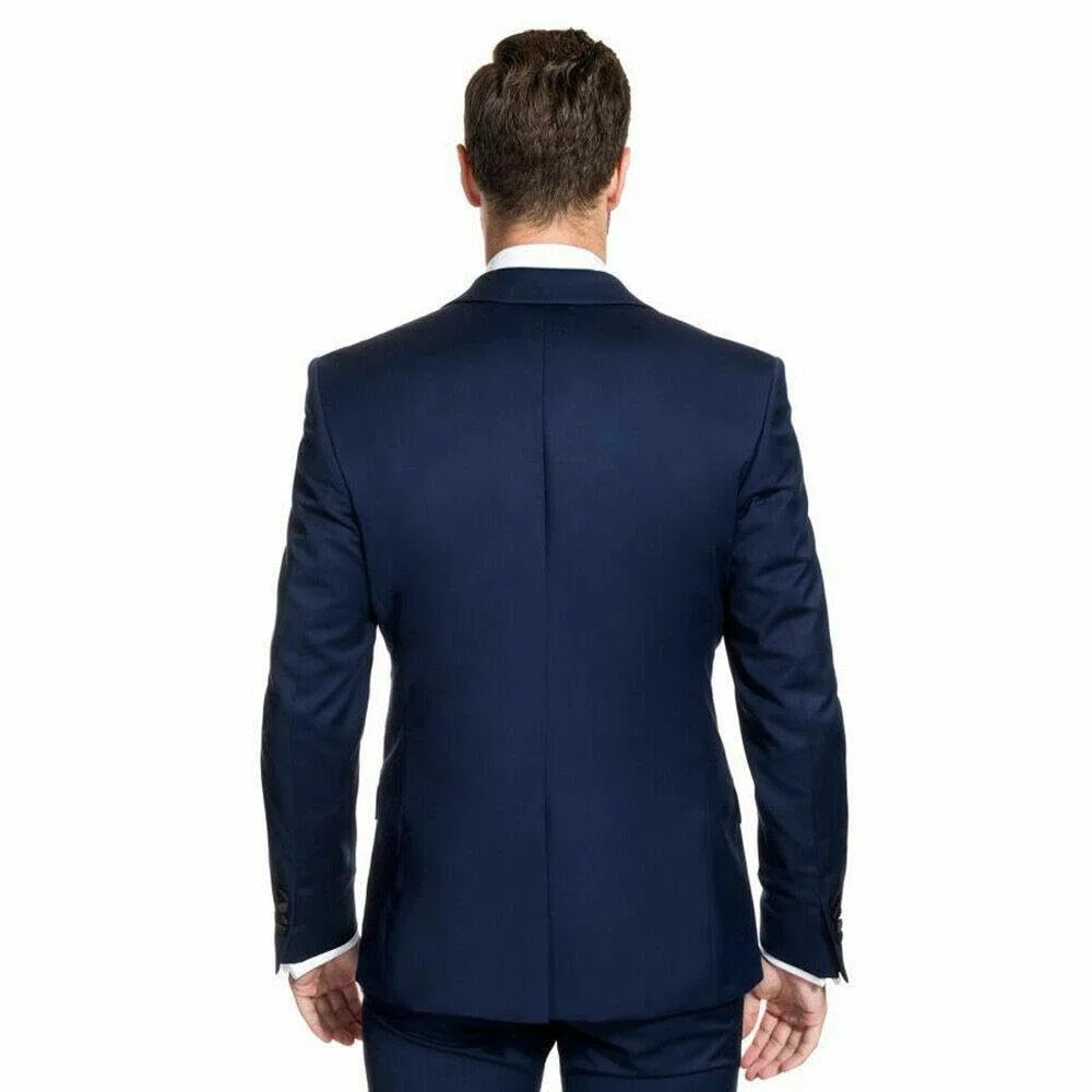 Smoking Uomo Abito Elegante Giacca e Pantalone Matrimonio Cerimonia Linea Sartoriale