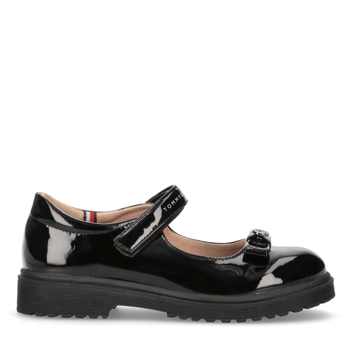 Tommy Hilfiger Zahira, Scarpe in Vernice con Velcro Bambine e Ragazze
