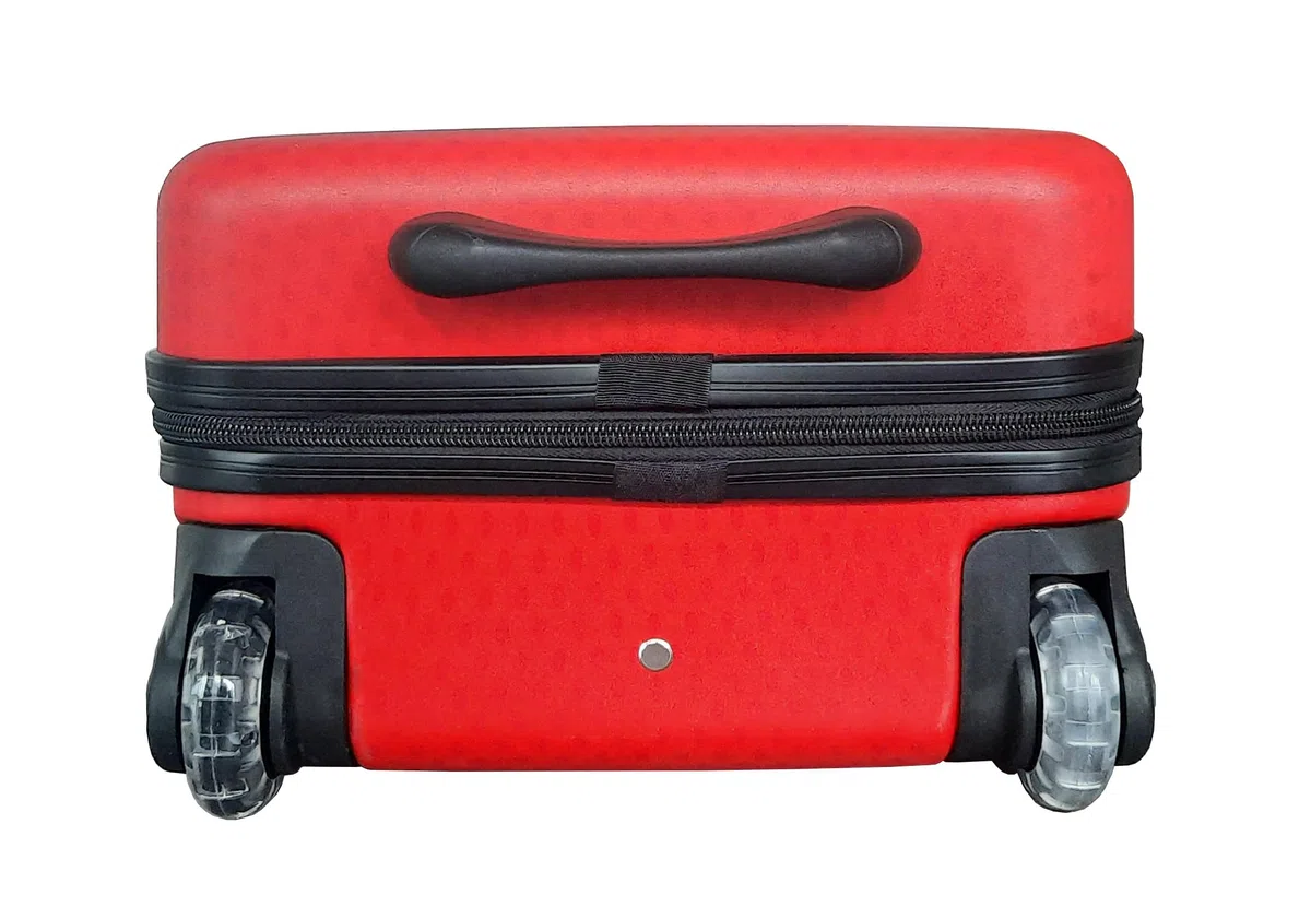 Trolley Rigido Hello Kitt-y, Valigia da Viaggio Hello Kitt-y per Bambine, Bagaglio a Mano Resistente e Leggero in ABS con Manico Telescopico Regolabile e 2 Ruote 23L, 42x19,5x29 cm. Multicolor