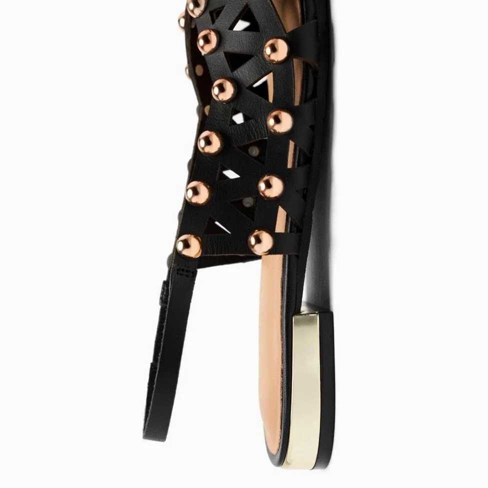 GIOSEPPO Mules Pelle con Borchie Calamus