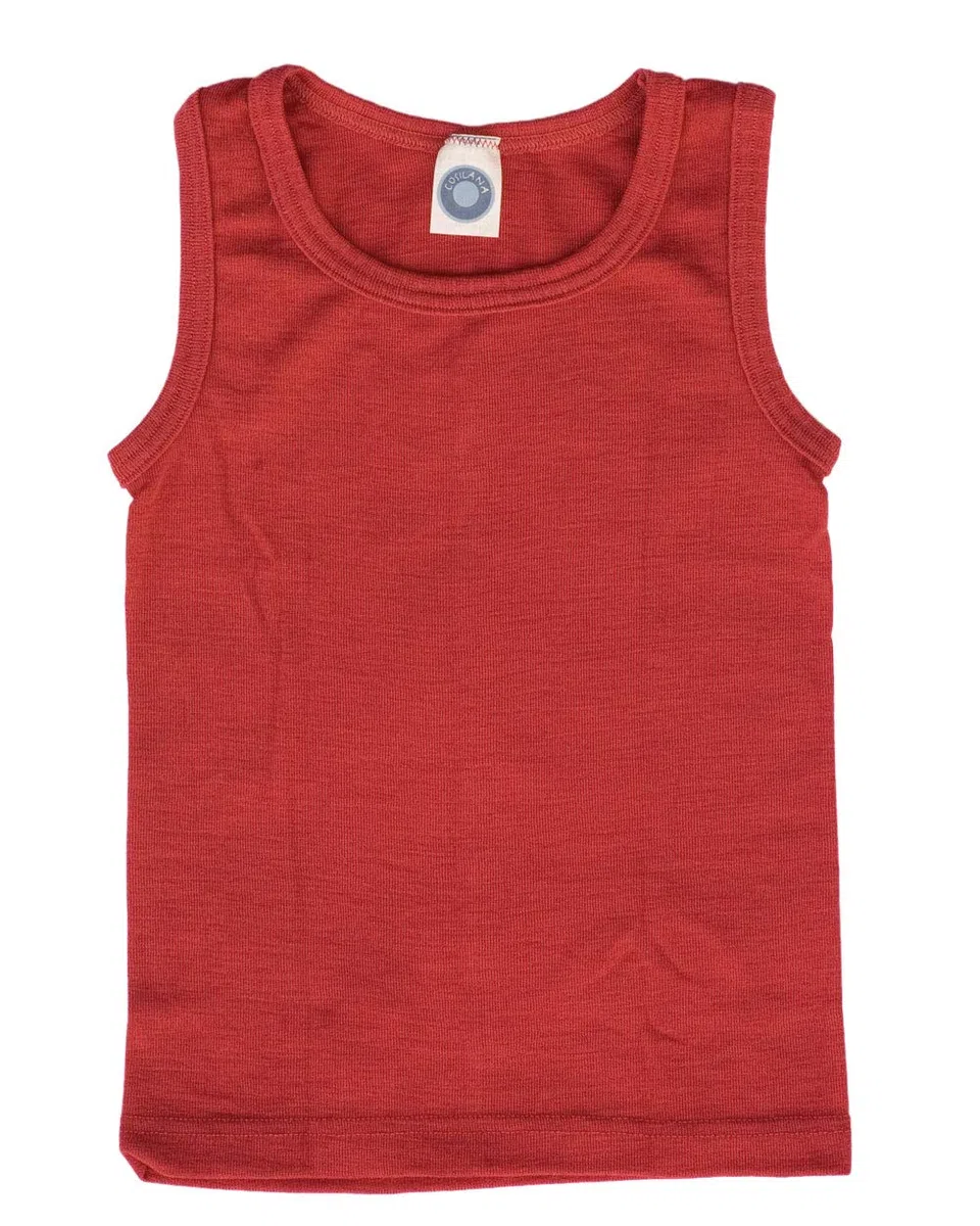 Cosilana - Camicia per bambini, 70% lana 30% seta