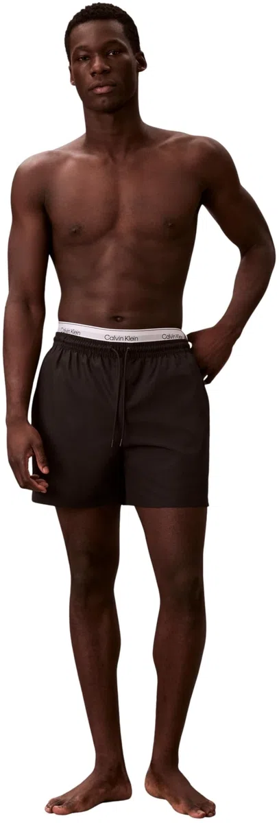 Calvin Klein Medium Drawstring Lv00n61023 Pantaloni da Nuoto Uomo (Pacco da 1)
