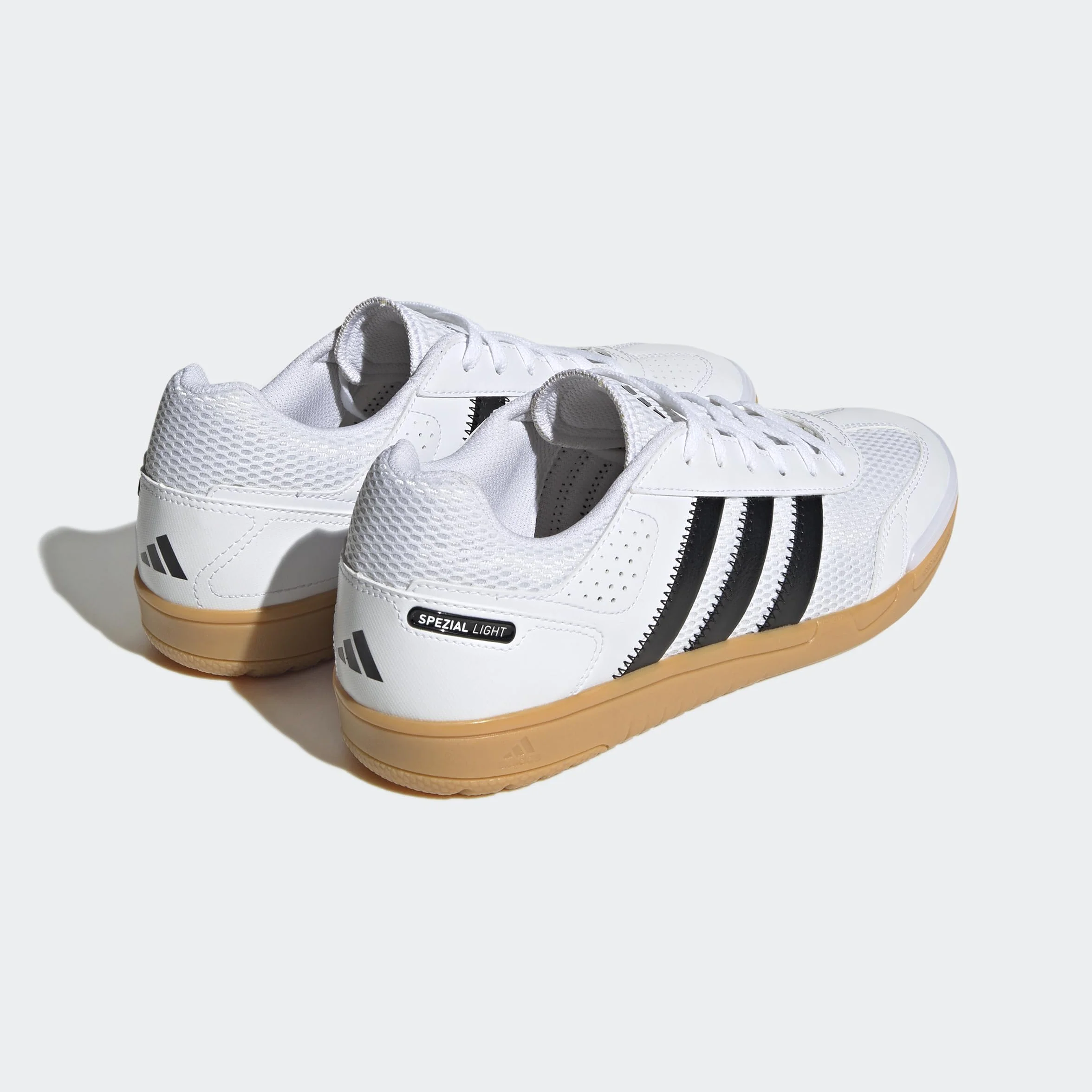 adidas Unisex - Adulto Spezial Light Handball Shoes, Cloud White/Core Black/Core Black, 38 2/3 EU